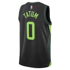Nike Men's Dri-FIT Jayson Tatum Boston Celtics 2024/25 City Edition NBA Swingman Jersey -Black/Green