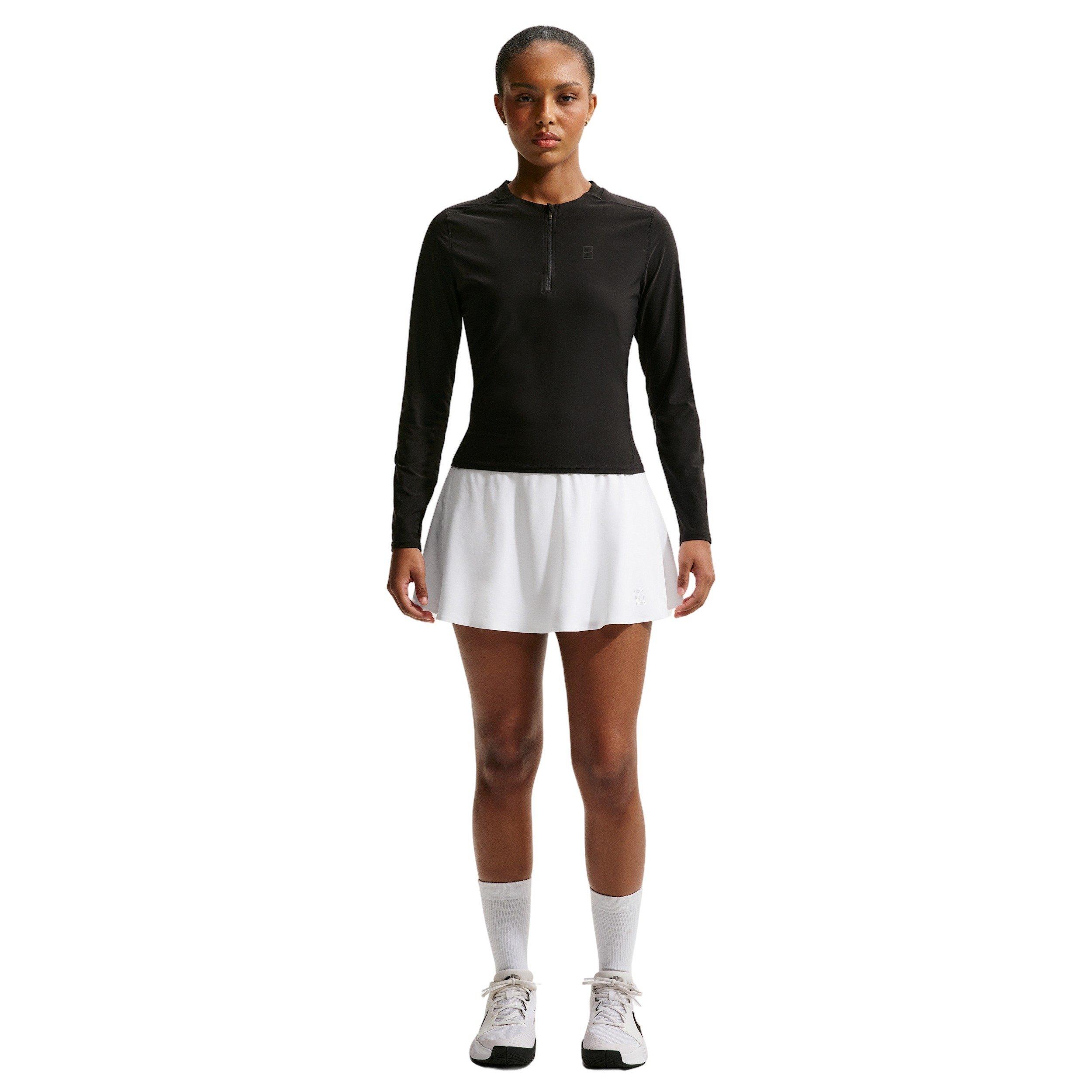 Nike Women's NikeCourt Advantage Ace Skirt - WHITE Thumbnail View 4