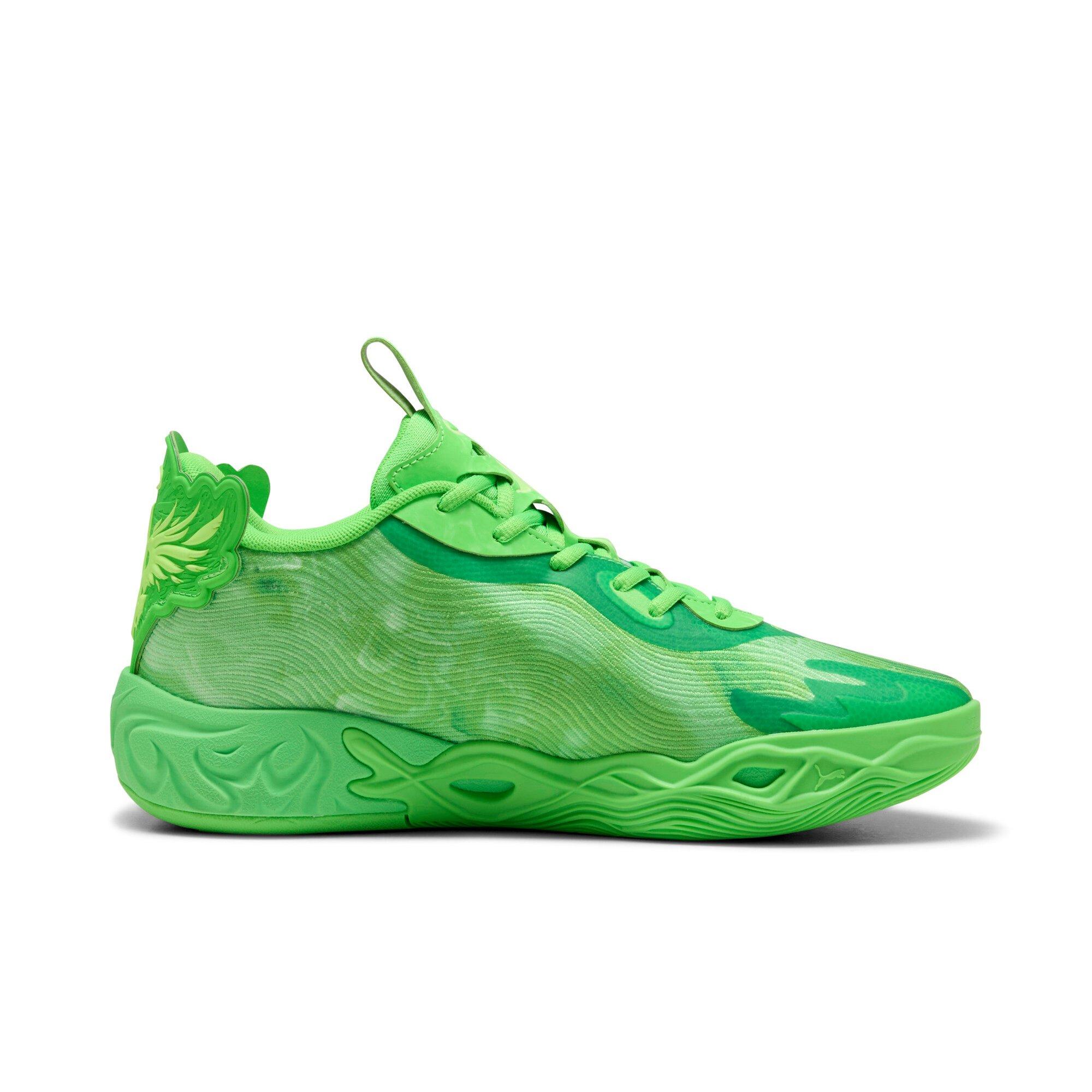 PUMA x LAMELO BALL MB.04 "Green Glare/Fizzy Light" Men's Basketball Shoe - GREEN/FIZZY Thumbnail View 1