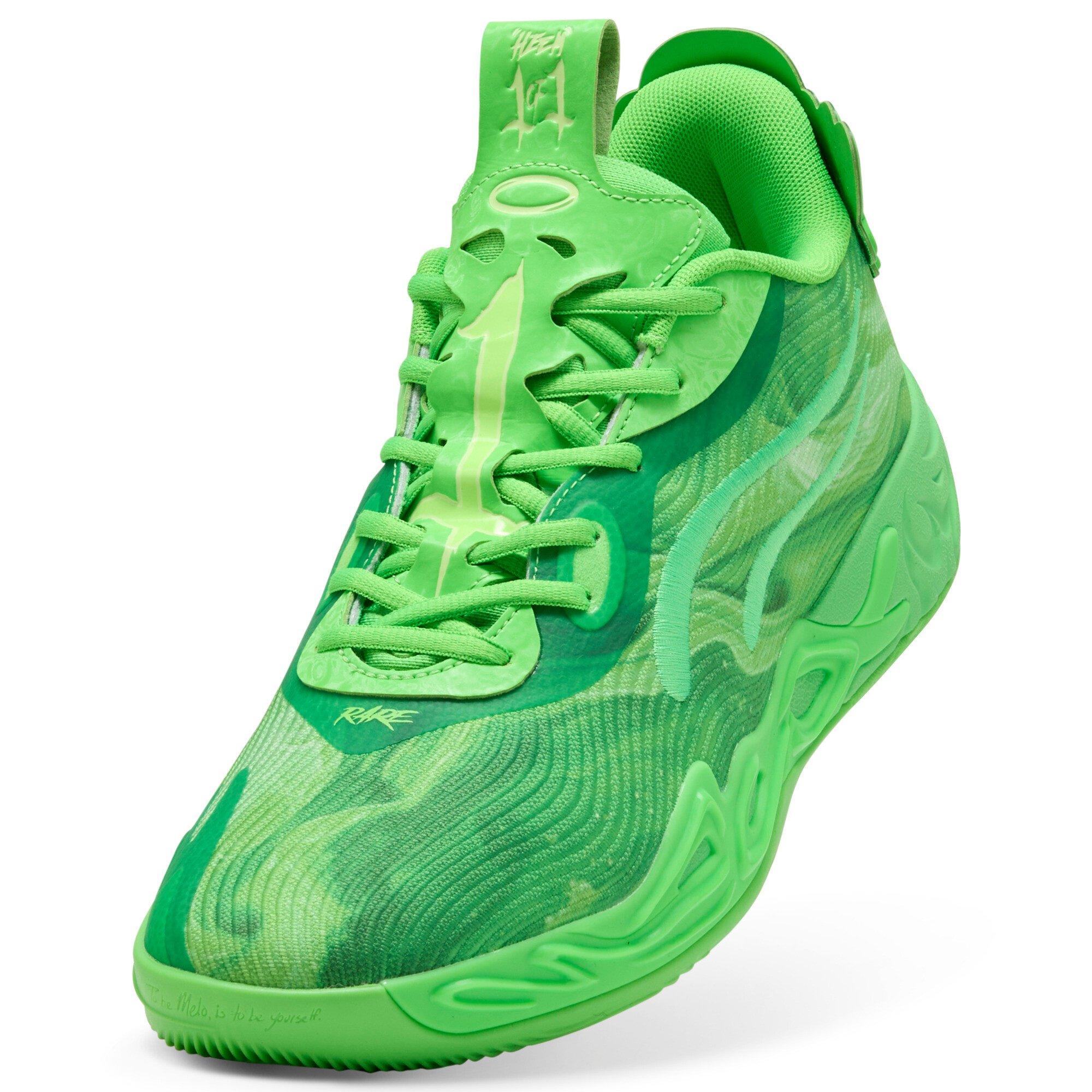 PUMA x LAMELO BALL MB.04 "Green Glare/Fizzy Light" Men's Basketball Shoe - GREEN/FIZZY Thumbnail View 5