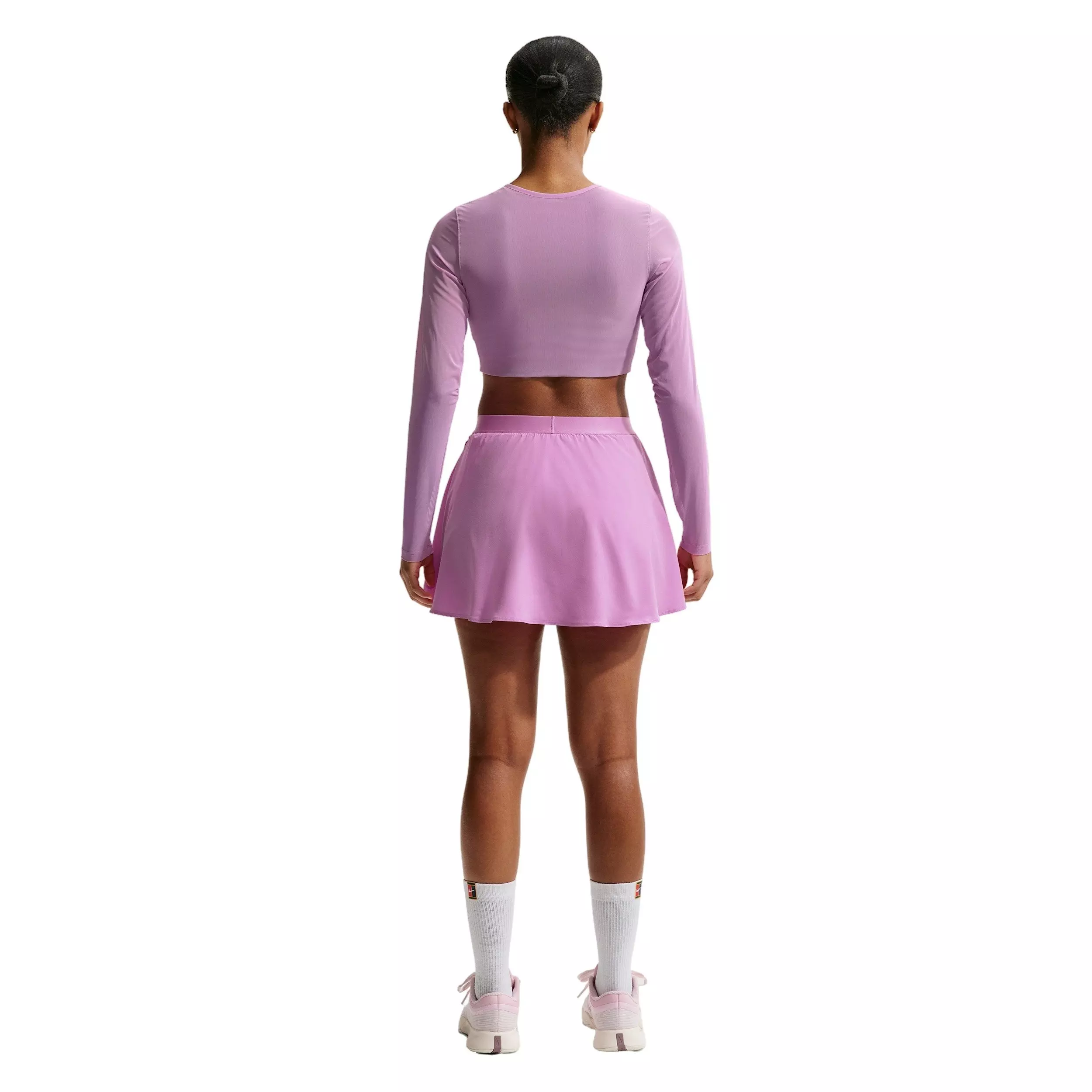 Nike Women's Court Dri-FIT High-Waisted Slam Woven Tennis Skirt - LT MAGENTA