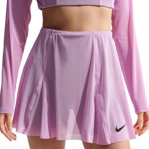Nike Women's Court Slam High-Waisted Tennis Skirt - LT MAGENTA