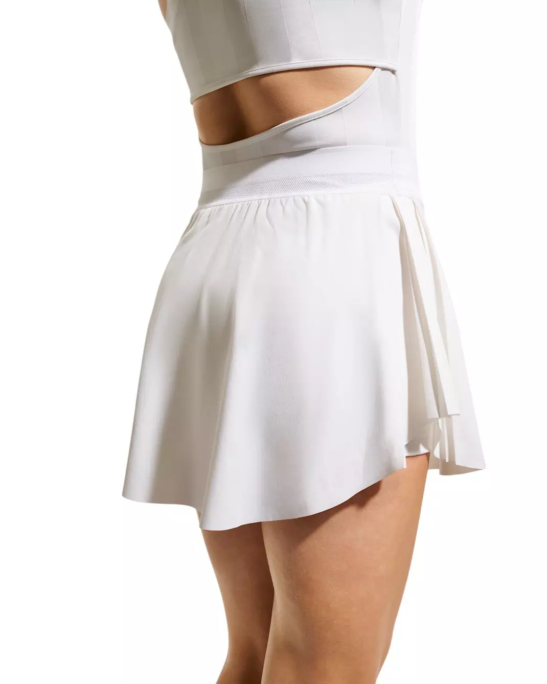 Nike Women's Dri-FIT Slam London Skort - White - WHITE