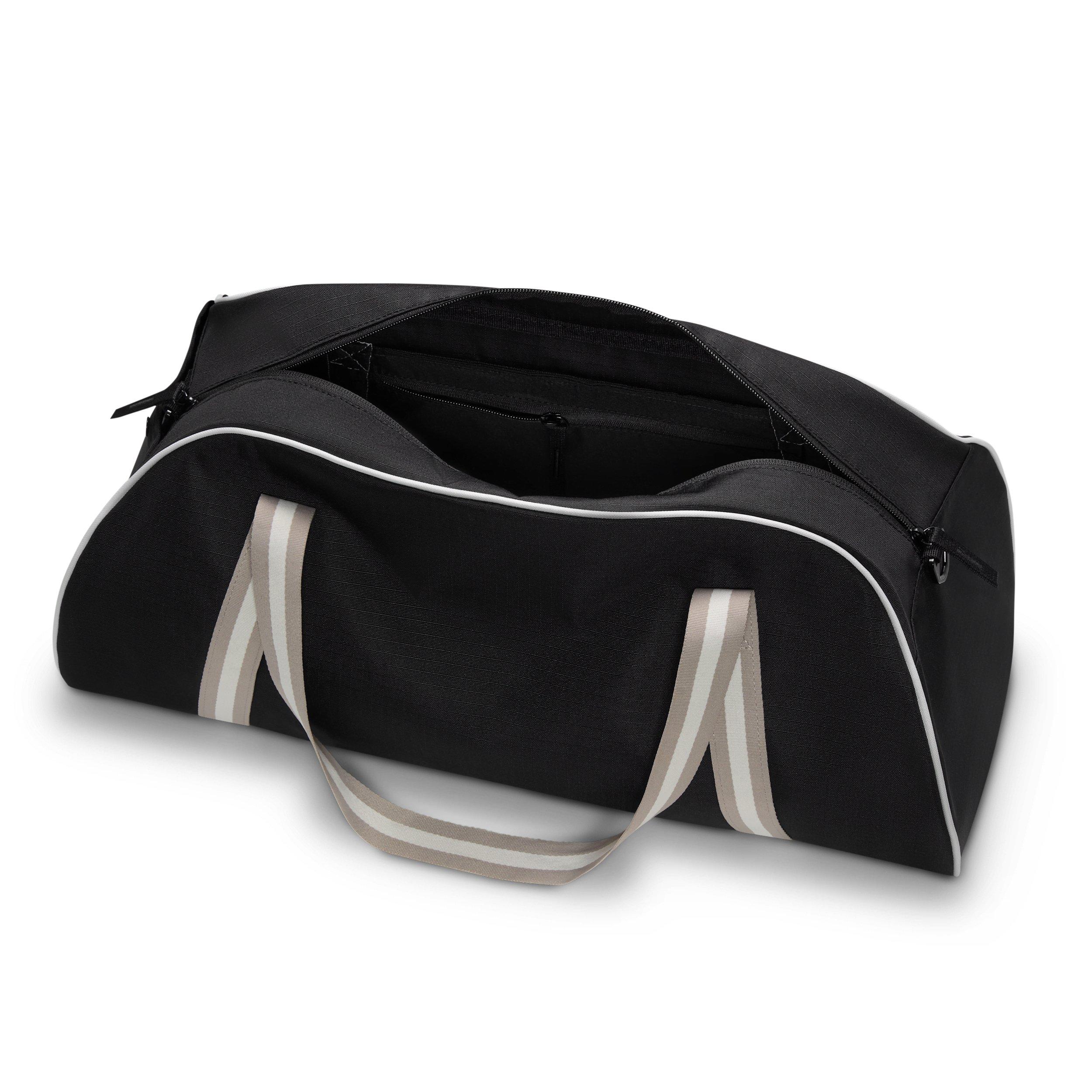 Nike Gym Club Training Bag - Black/College Grey/Summit White - BLACK/GREY/WHITE Thumbnail View 5