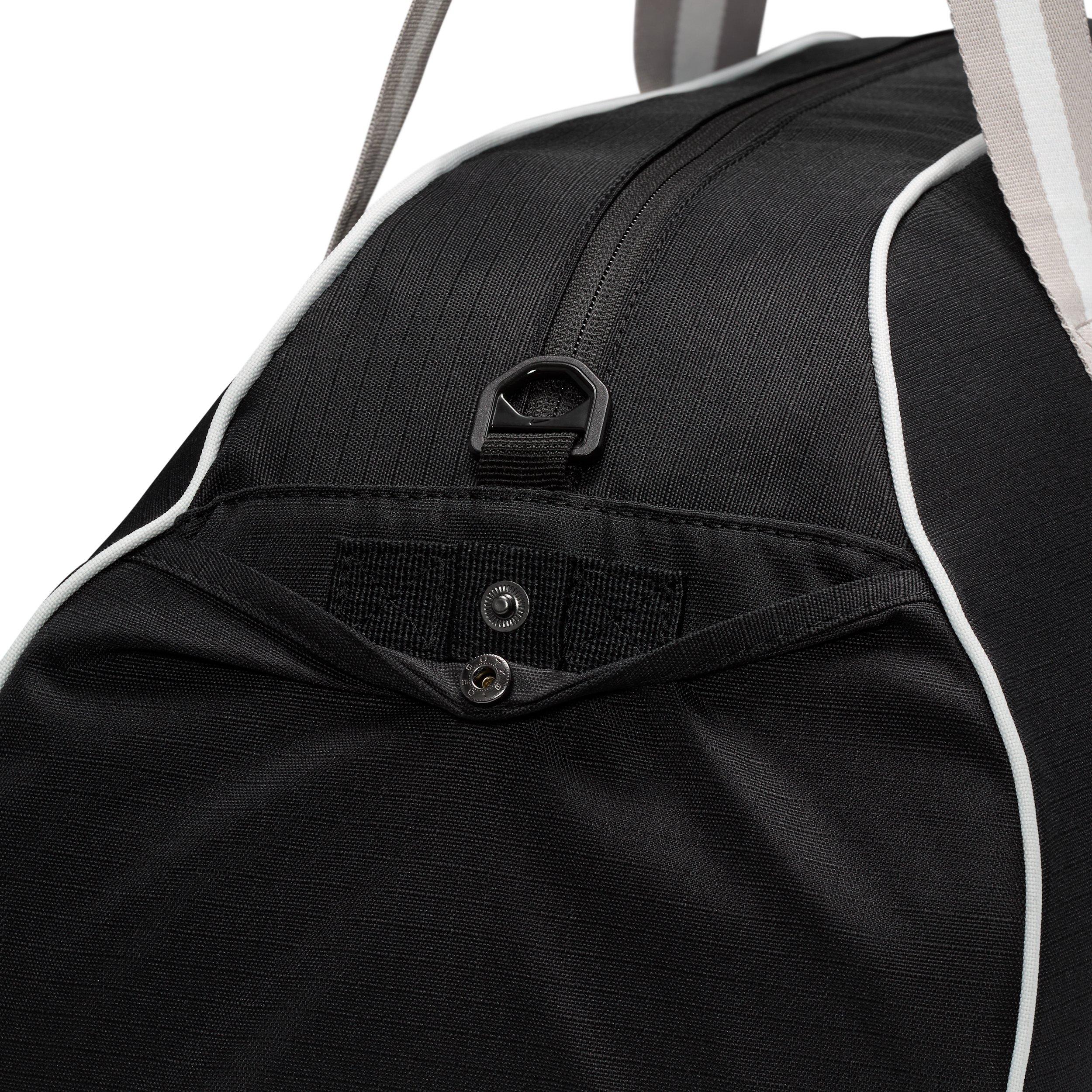 Nike Gym Club Training Bag - Black/College Grey/Summit White - BLACK/GREY/WHITE Thumbnail View 7