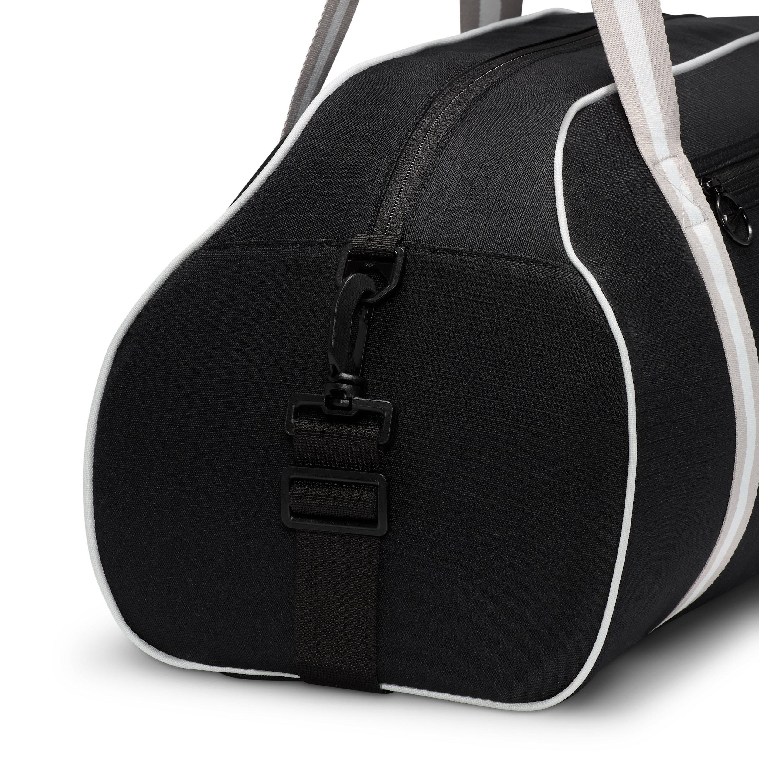 Nike Gym Club Training Bag - Black/College Grey/Summit White - BLACK/GREY/WHITE Thumbnail View 8