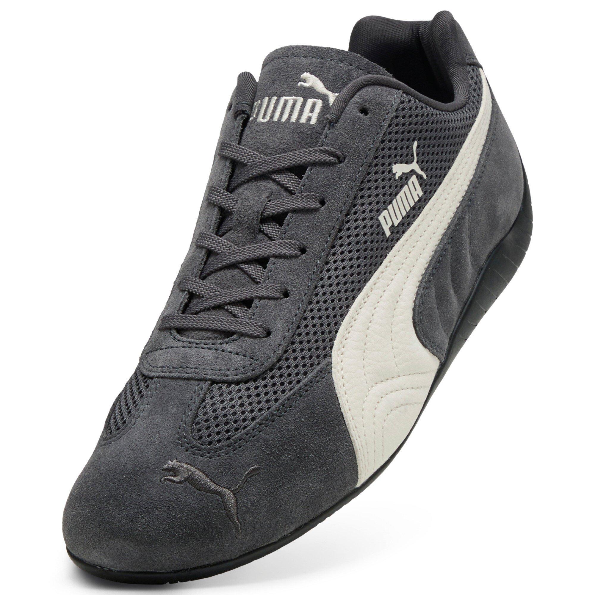 PUMA Speedcat Mesh "Dusky Grey/Warm White" Men's Shoe - GREY/WHITE Thumbnail View 5