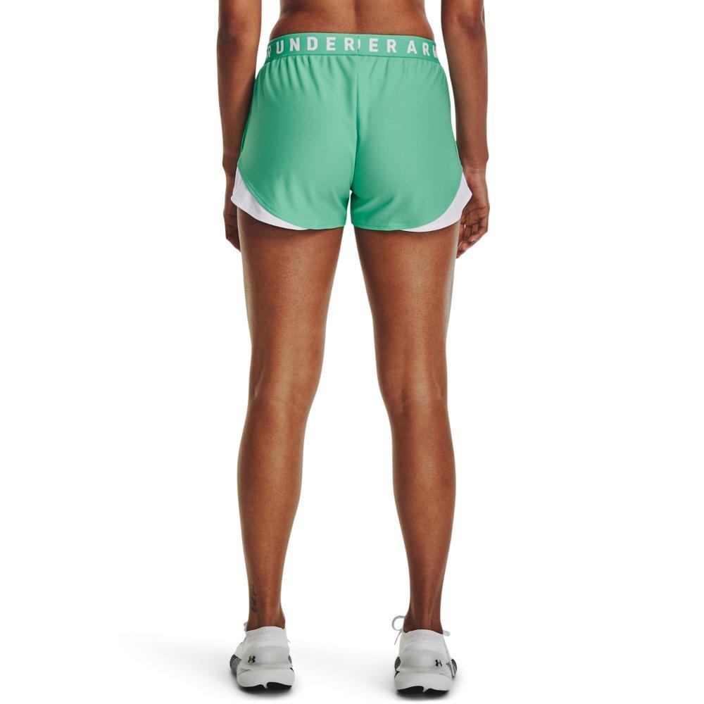 Under Armour Play Up 3.0 shorts in green