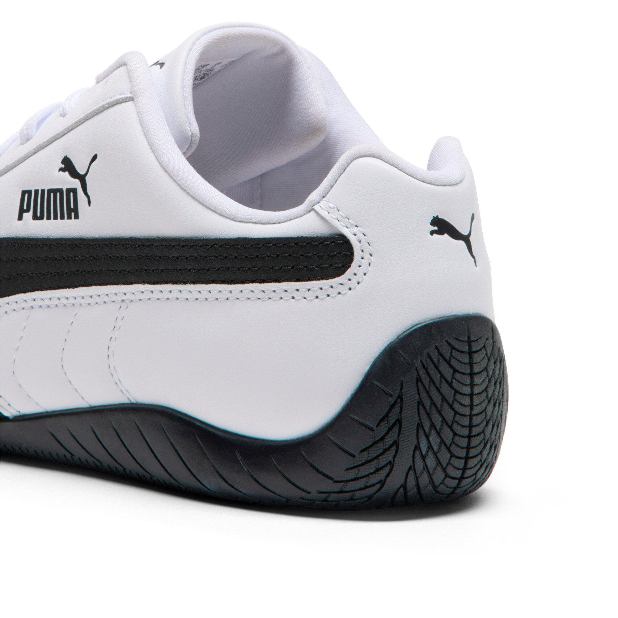 PUMA Speedcat Full Leather "PUMA White/PUMA Black" Men's Shoe - WHITE/BLACK Thumbnail View 6