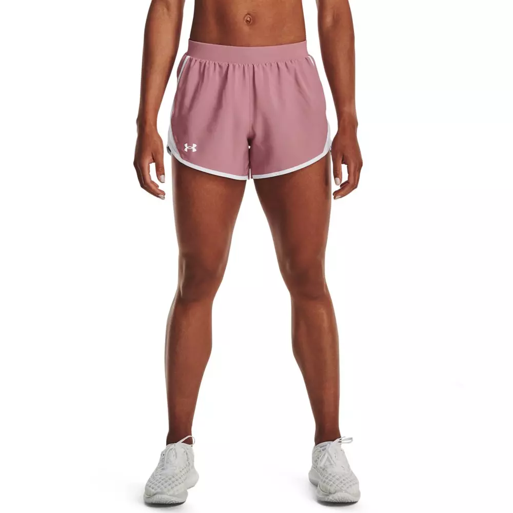 Under Armour Women's Fly-By 2.0 Shorts - PINK