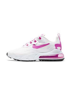 Nike Air Max 270 React White Fire Pink Women S Shoe Hibbett City Gear
