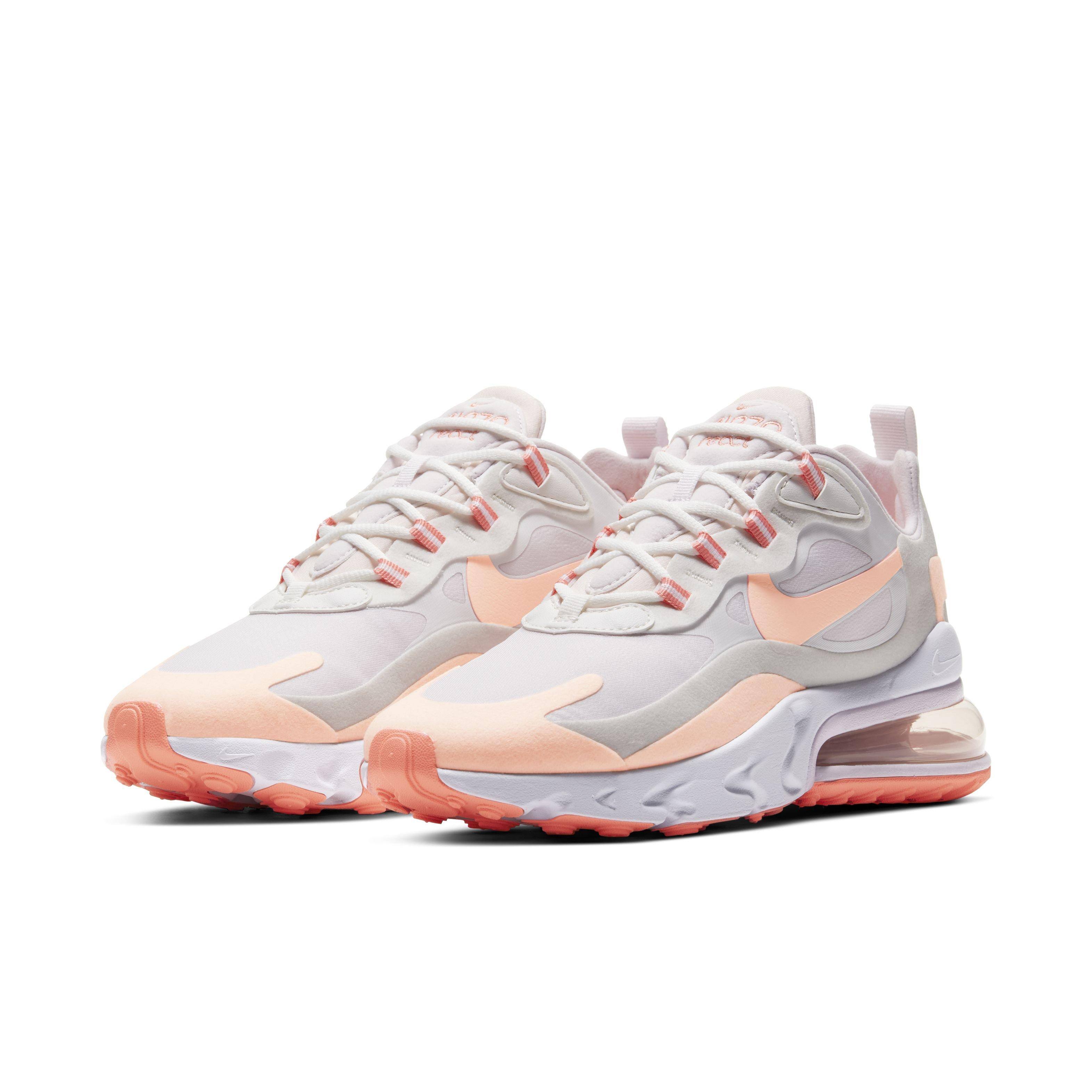Nike Air Max 270 React Summit White Light Violet Women S Shoe Hibbett City Gear