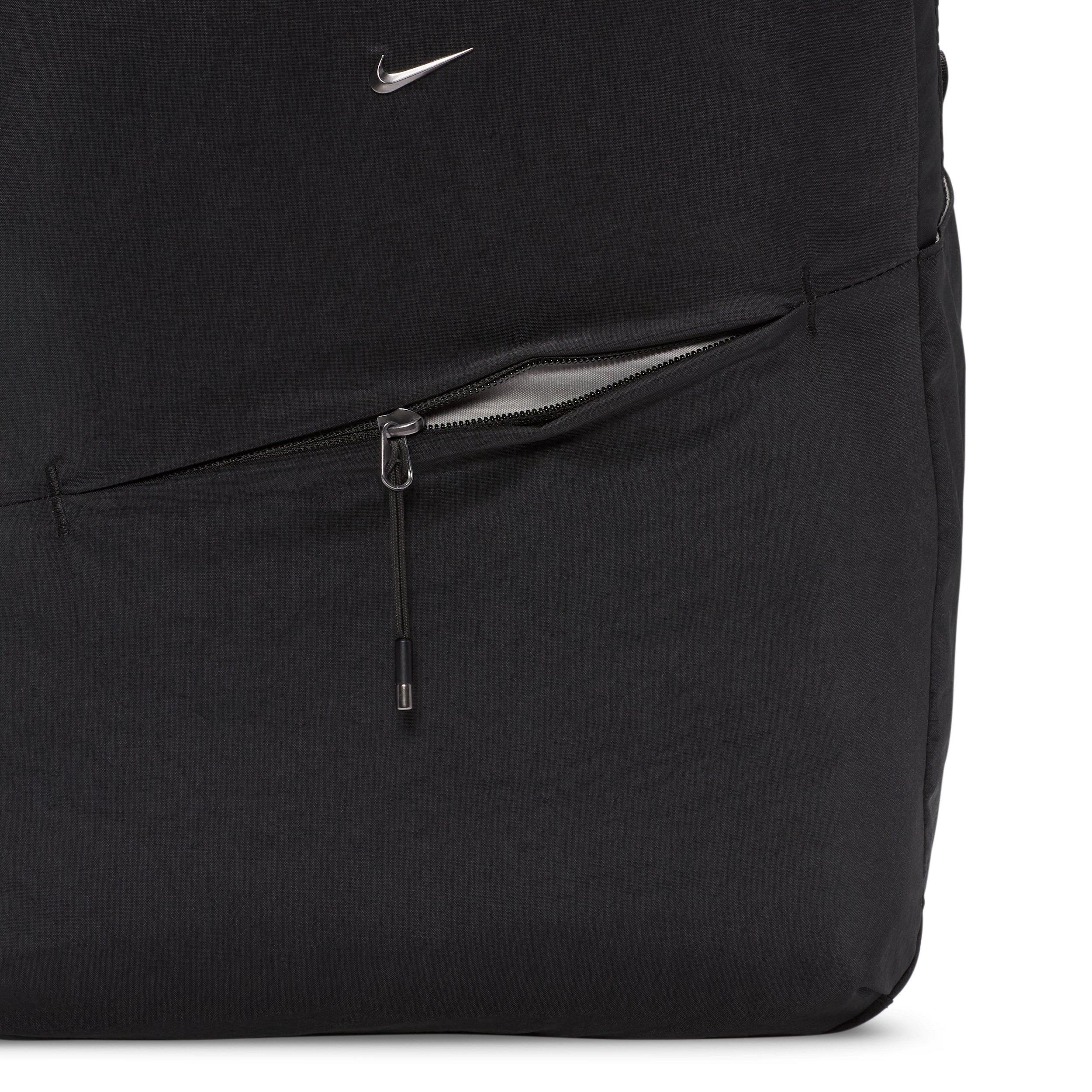Nike Aura Backpack - Black/Black/Gunmetal - BLACK/BLACK/GUNMETAL Thumbnail View 5