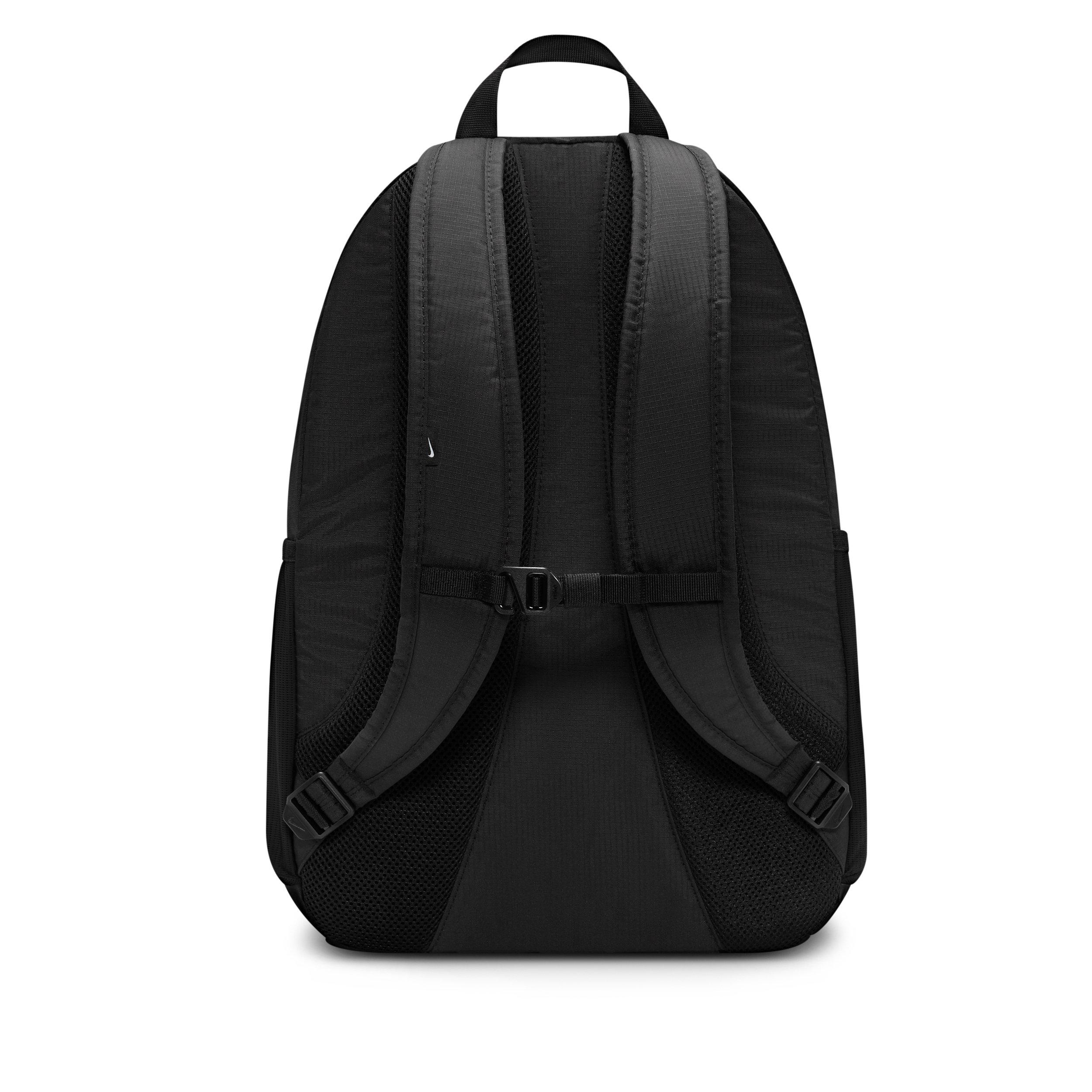Nike Hayward Backpack - Black/Black/Off White - BLACK/BLACK/OFF WHITE Thumbnail View 3