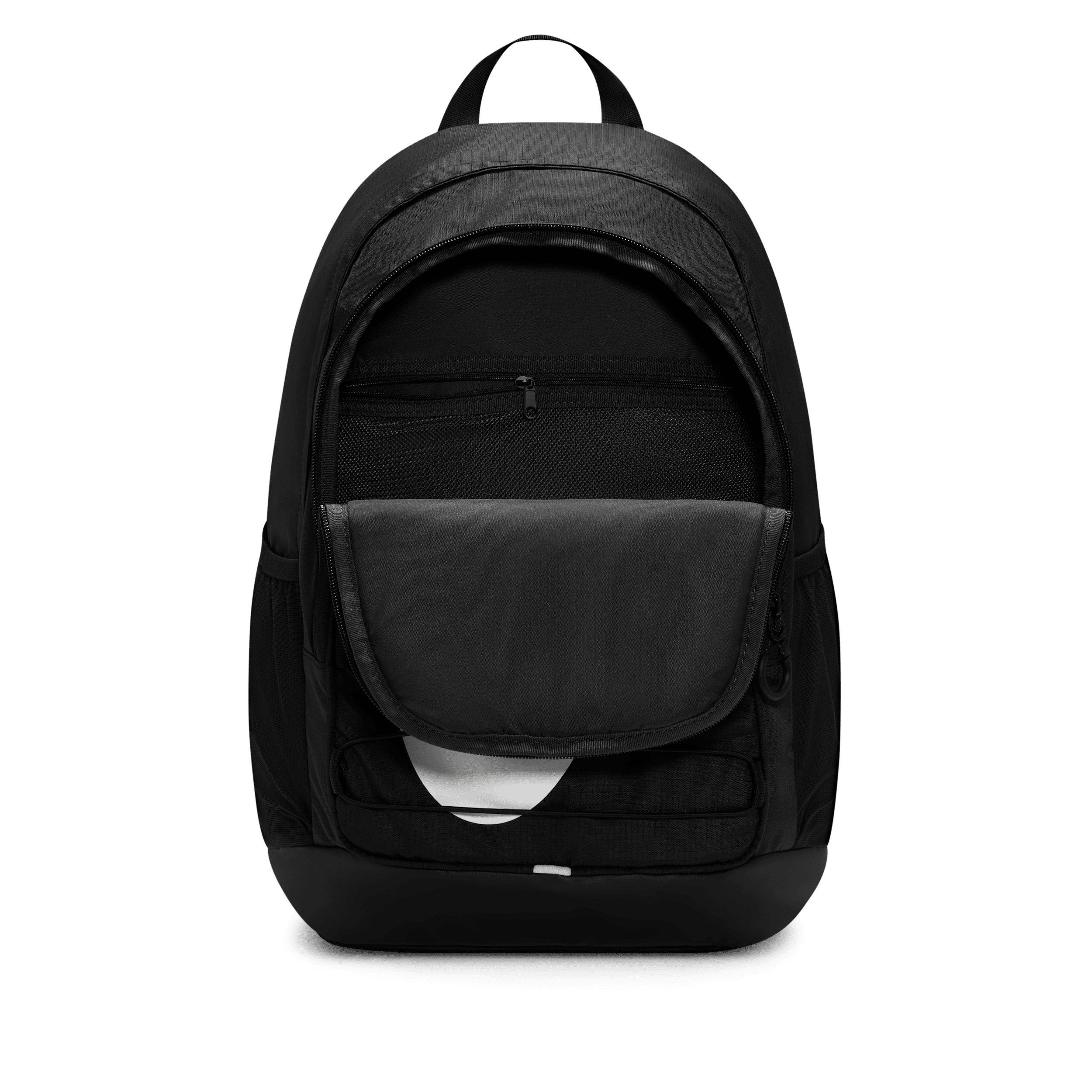 Nike Hayward Backpack - Black/Black/Off White - BLACK/BLACK/OFF WHITE Thumbnail View 5
