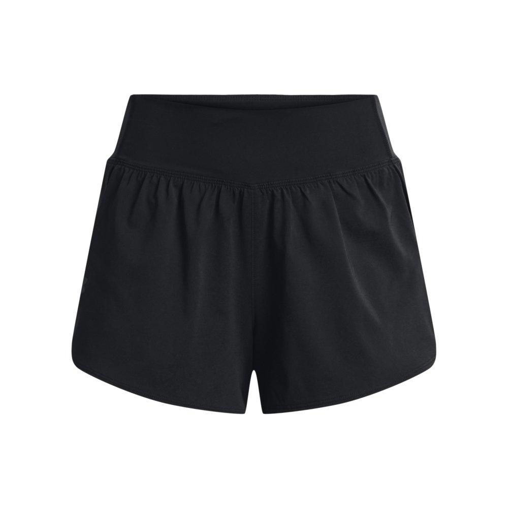 Under Armour Women's Flex Woven 2-in-1 Shorts - Black - BLACK Thumbnail View 5