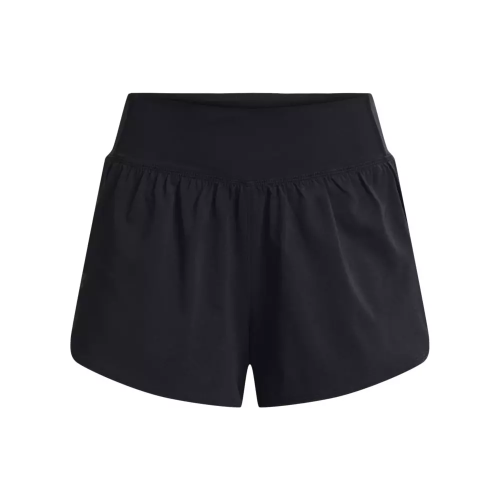 Under Armour Women's Flex Woven 2-in-1 Shorts - Black - BLACK