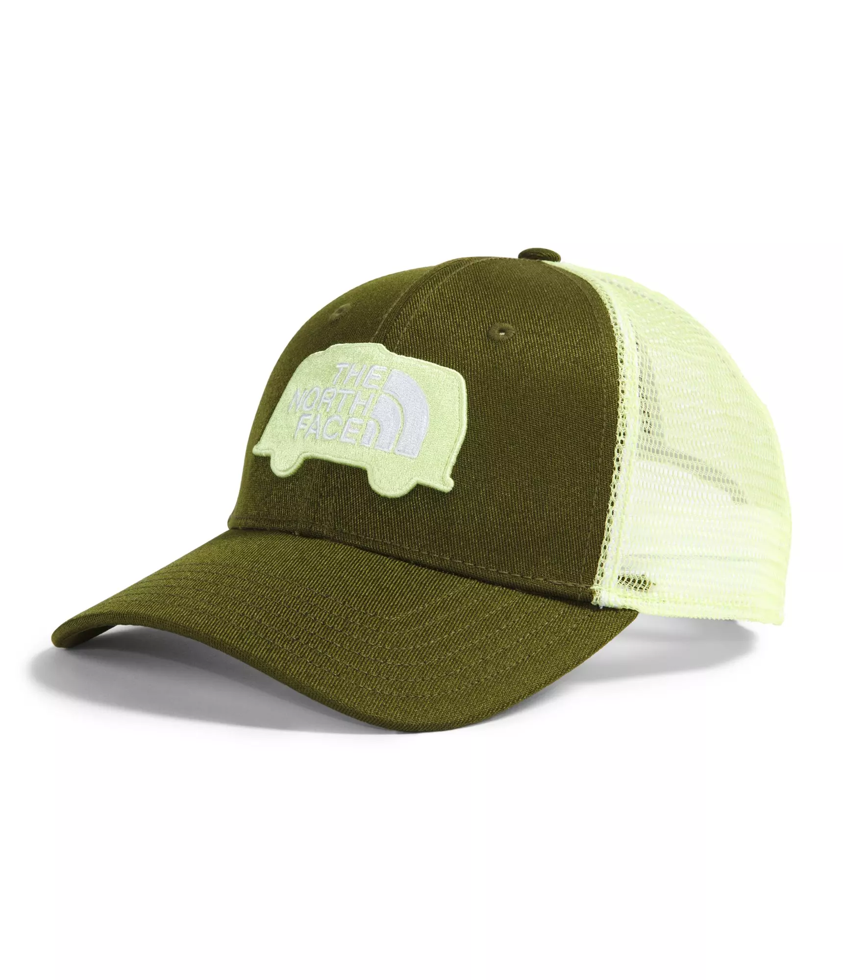 The North Face Adult Mudder Trucker Hat-Forest Green/Light Green - FOREST GREEN/LT GREEN