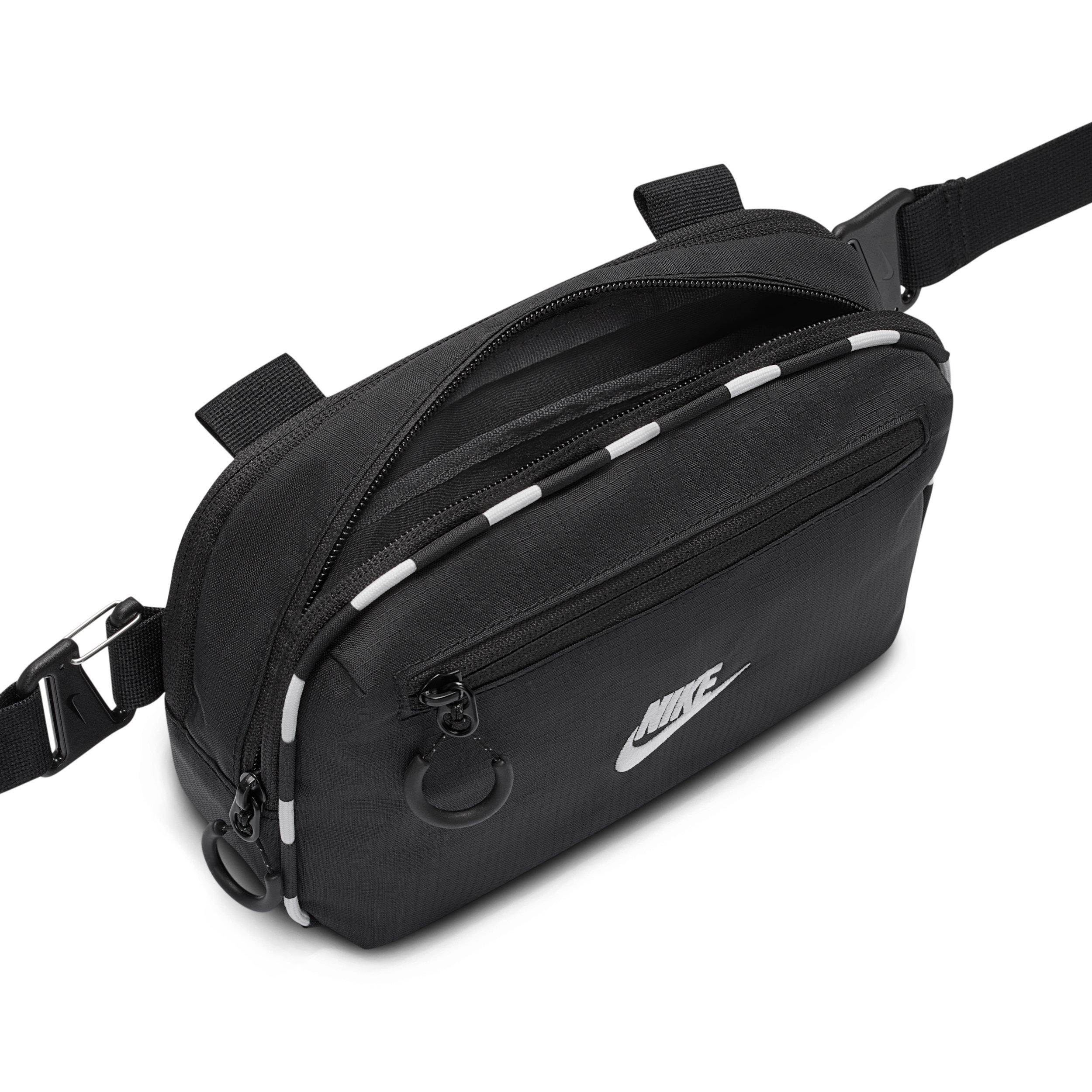 Nike Hayward Patrol Crossbody Bag - Black/Off White/Off White - BLACK/OFF WHITE/OFF WHITE Thumbnail View 5