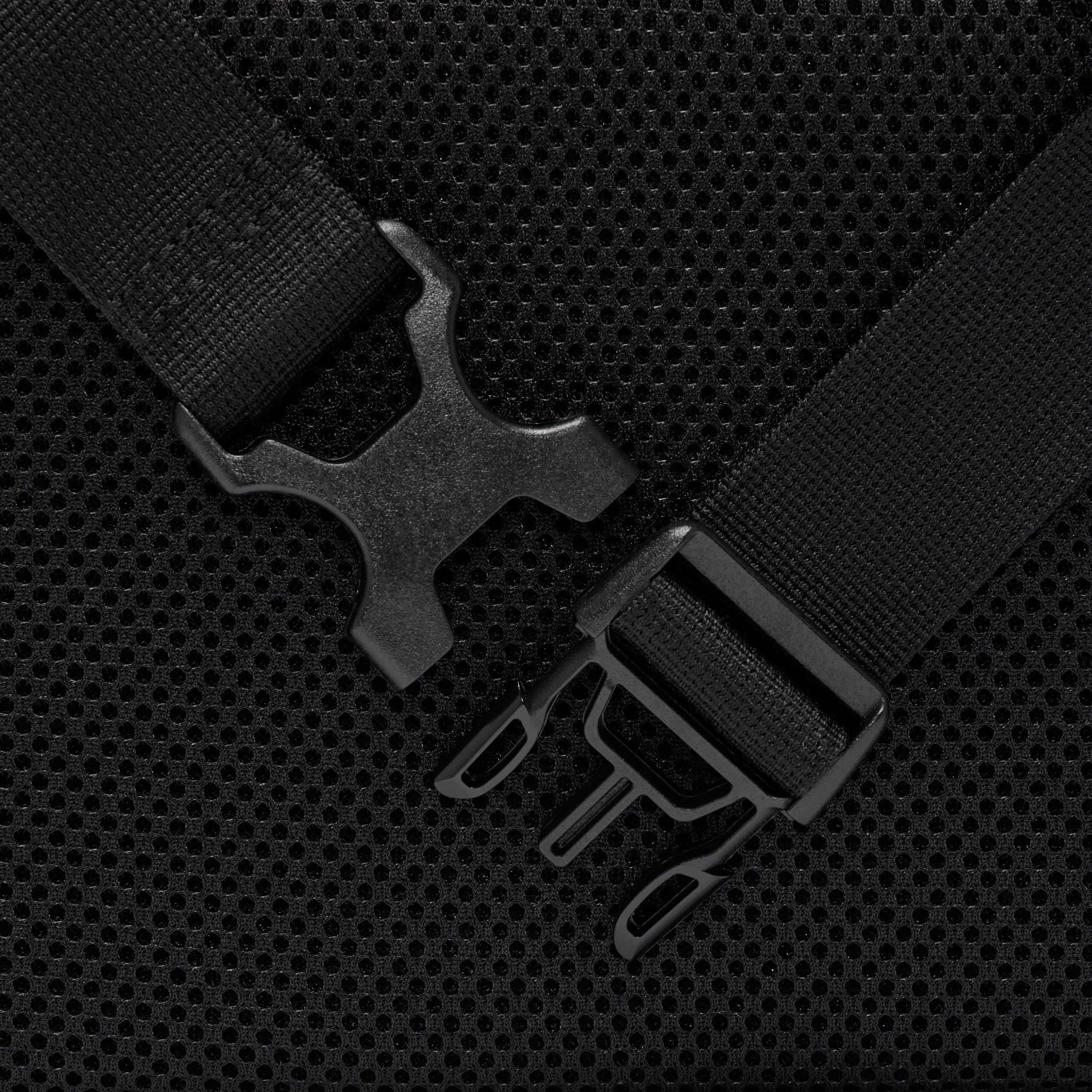 Nike Hayward Patrol Crossbody Bag - Black/Off White/Off White - BLACK/OFF WHITE/OFF WHITE Thumbnail View 9