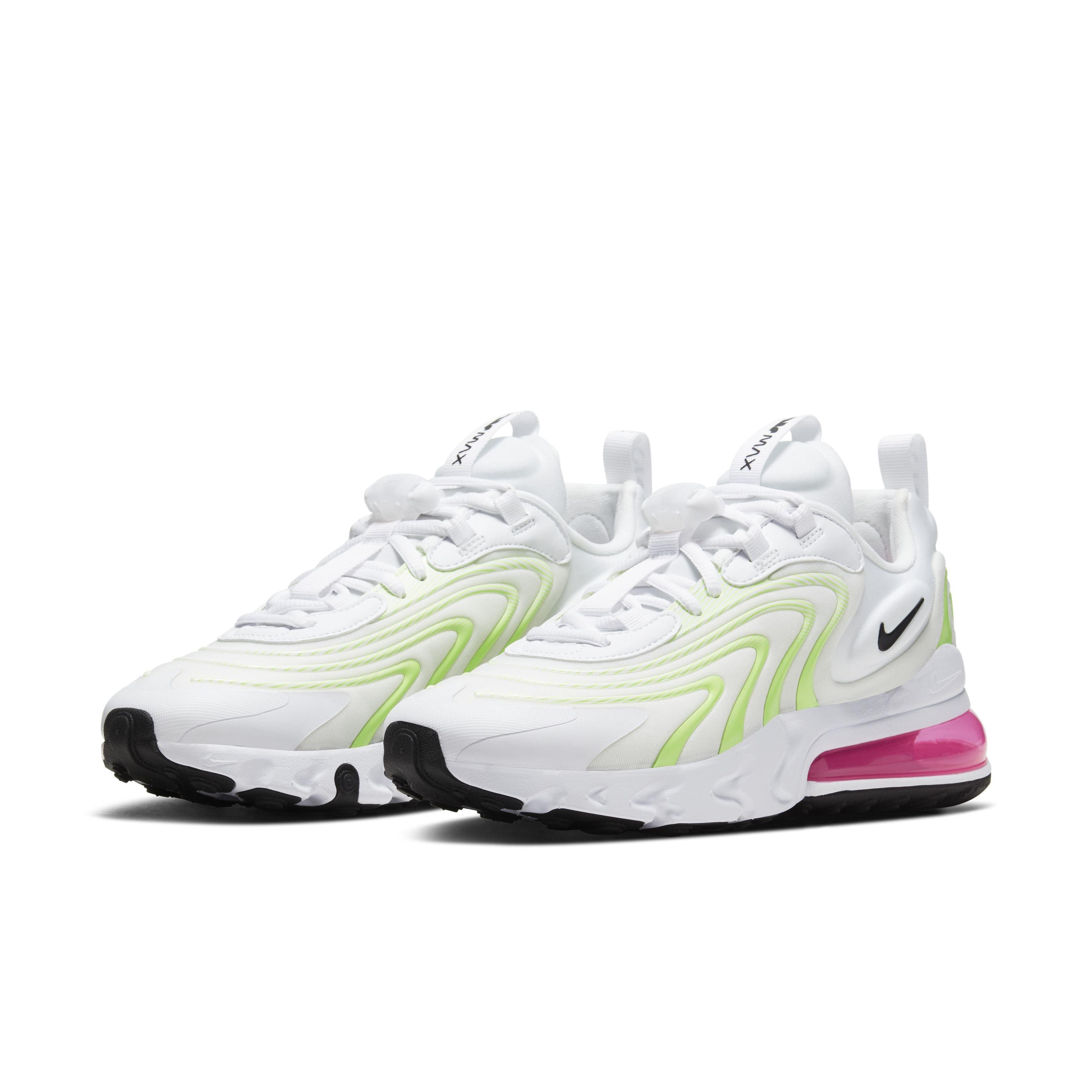 air max 270 white with pink bubble