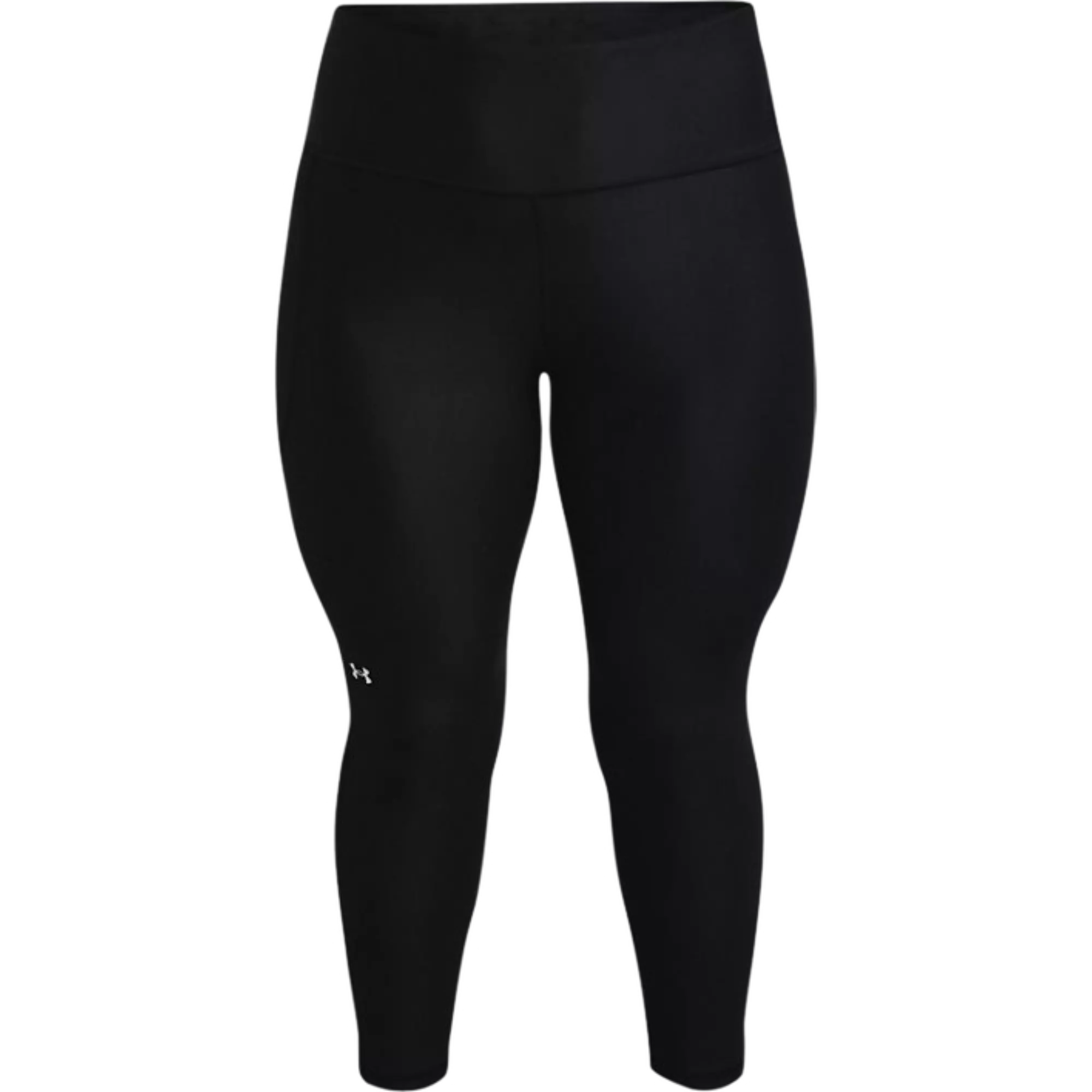 Under Armour Women's HeatGear No-Slip Waistband Ankle Leggings - Black - BLACK/WHITE