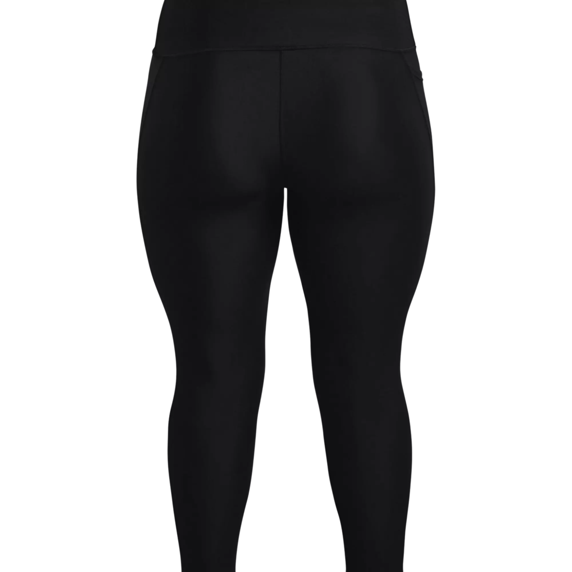 Under Armour Women's HeatGear No-Slip Waistband Ankle Leggings - Black - BLACK/WHITE