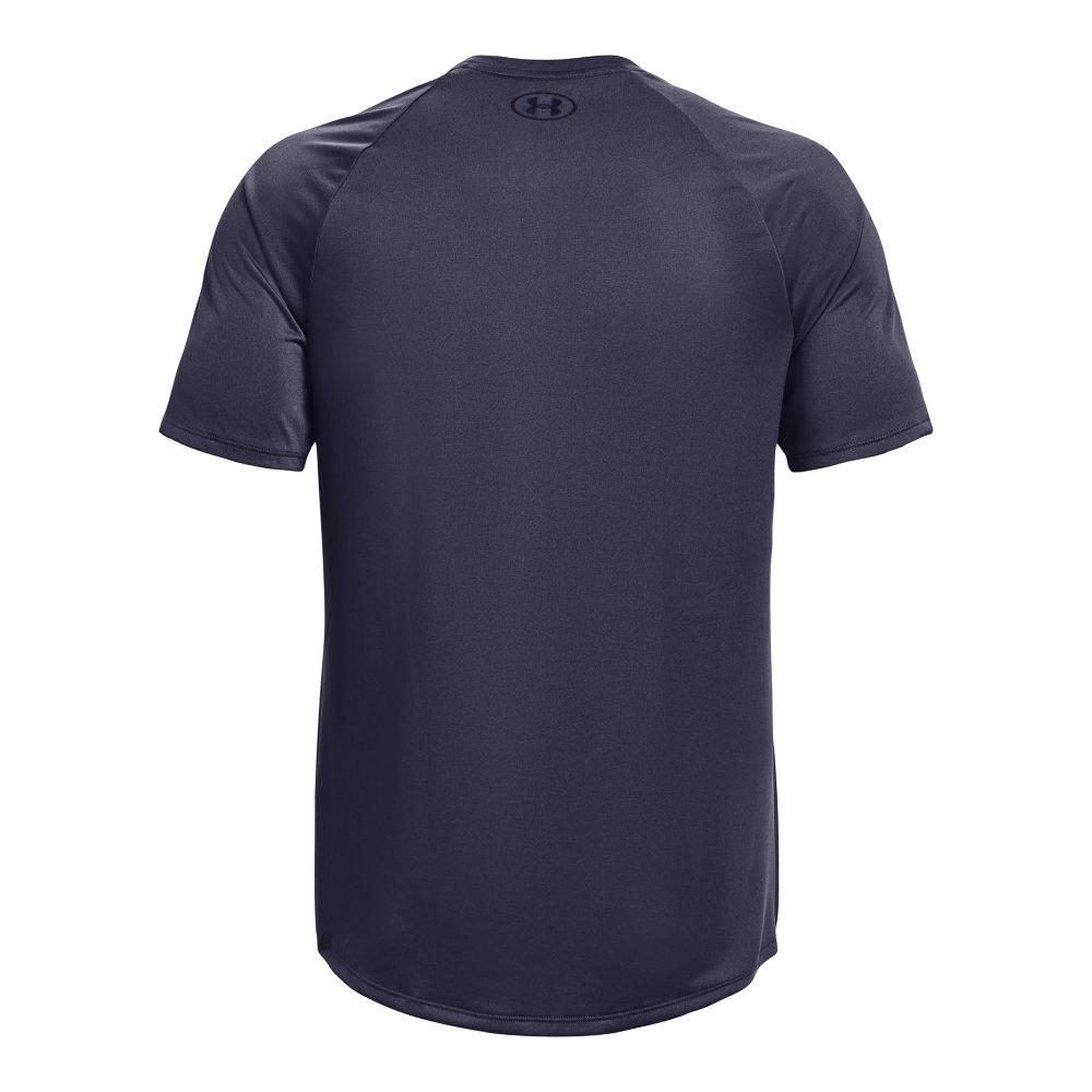 Under Armour Men's Tech 2.0 Short Sleeve Shirt - GREY Thumbnail View 5