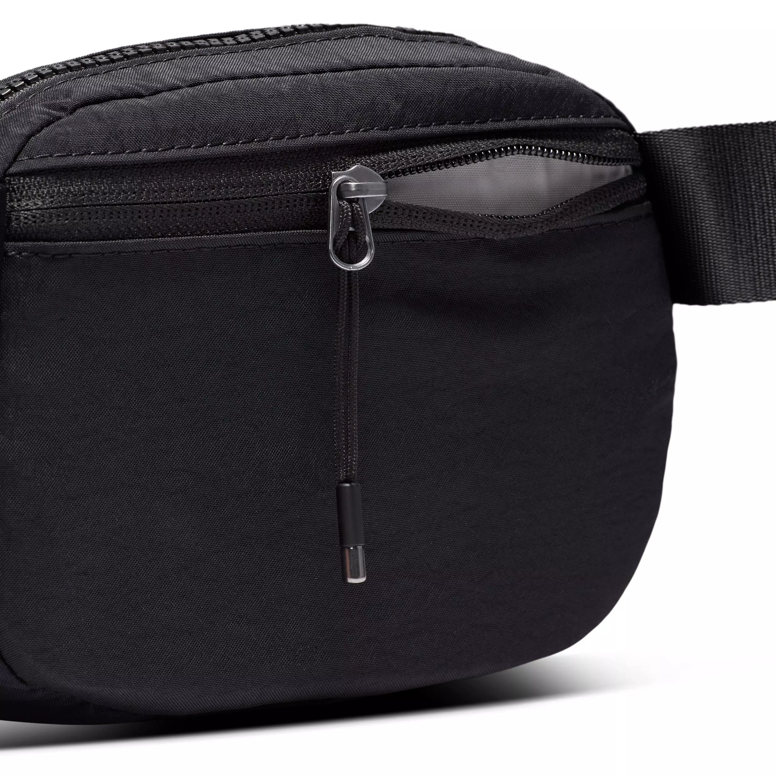 Nike Aura 2L Crossbody Bag - Black/Black/Gunmetal - BLACK/BLACK/GUNMETAL