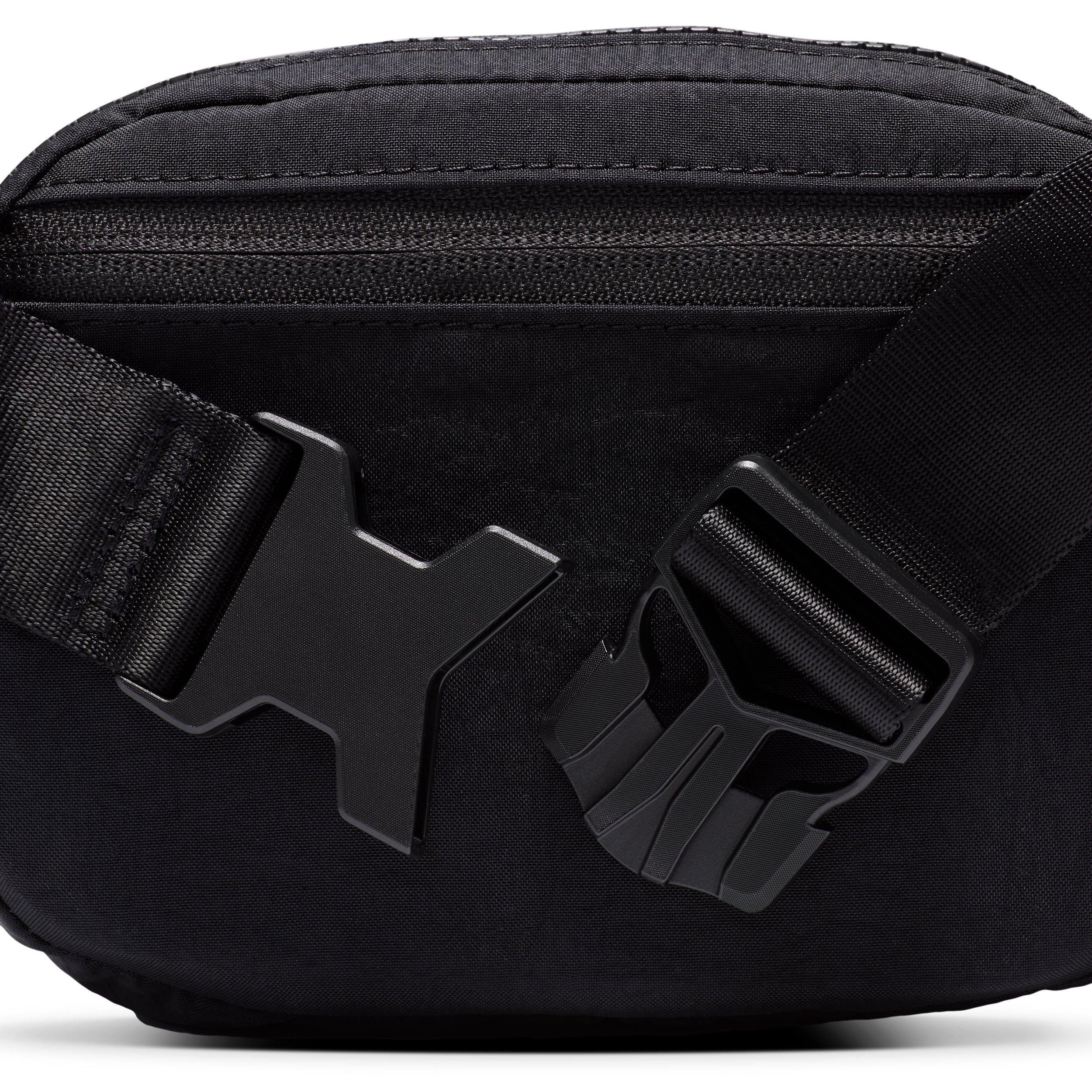 Nike Aura 2L Crossbody Bag - Black/Black/Gunmetal - BLACK/BLACK/GUNMETAL Thumbnail View 7