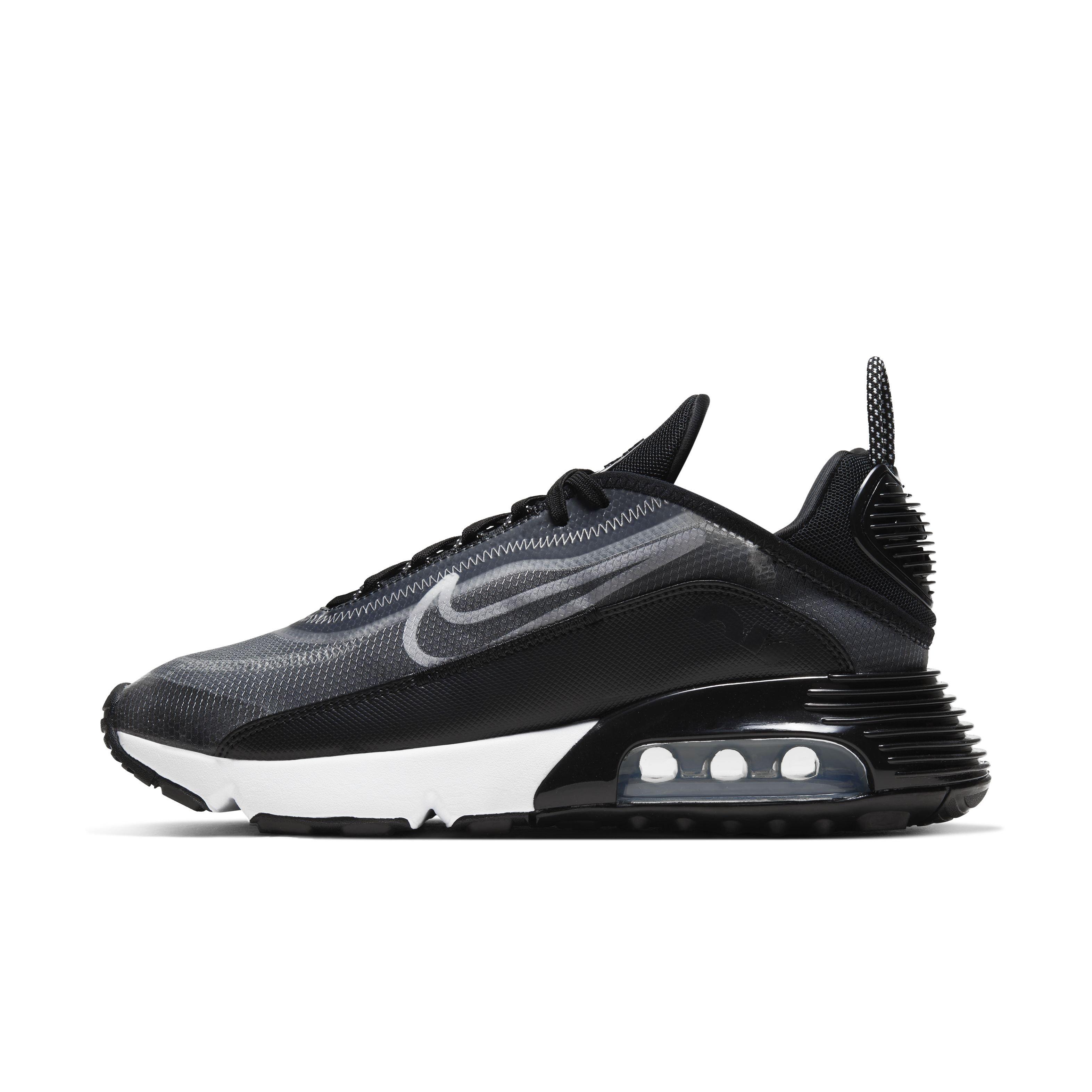 Nike Air Max 2090 "Black/Metallic Silver" Women's Shoe - BLACK/SILVER Thumbnail View 3
