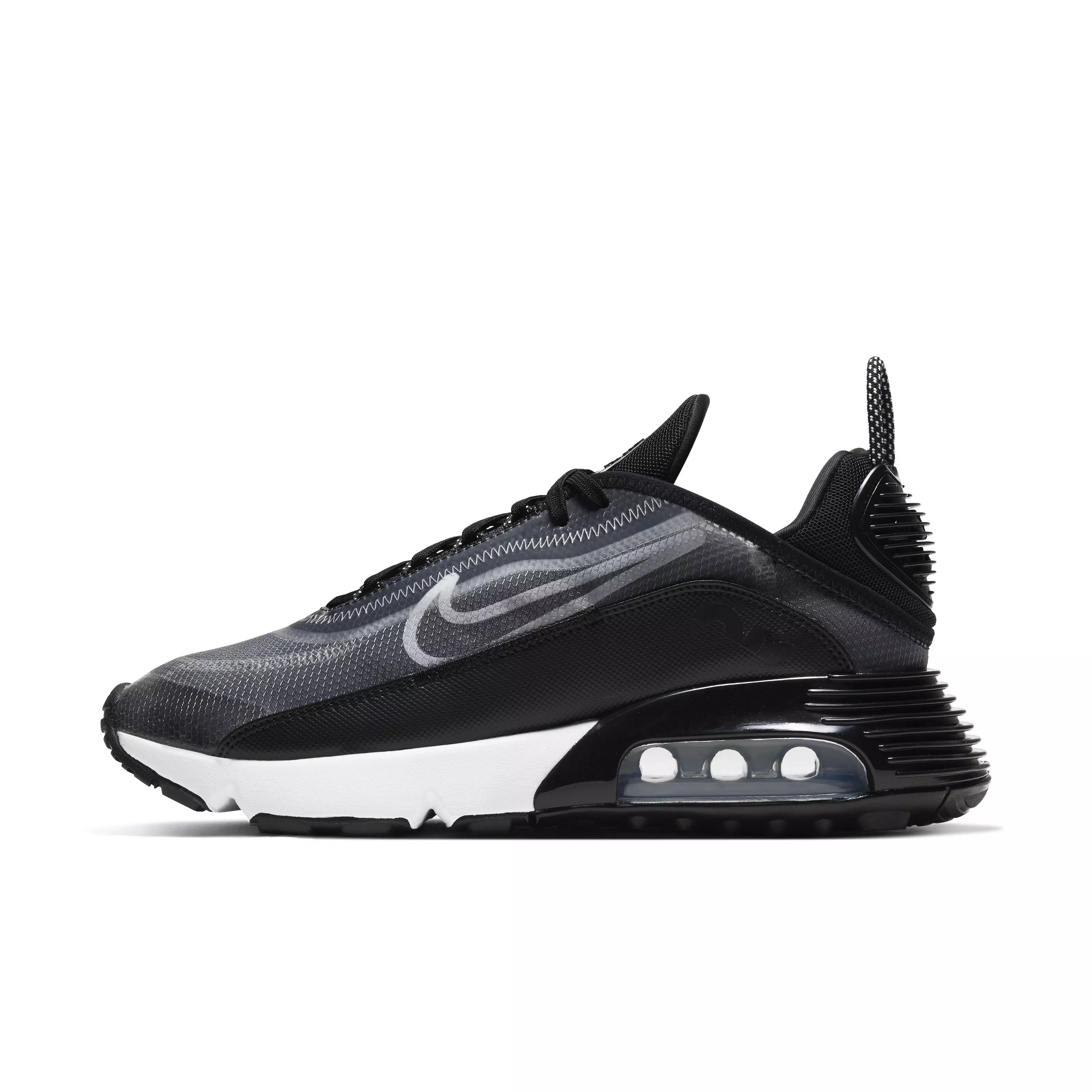 Nike Air Max 2090 "Black/Metallic Silver" Women's Shoe - BLACK/SILVER