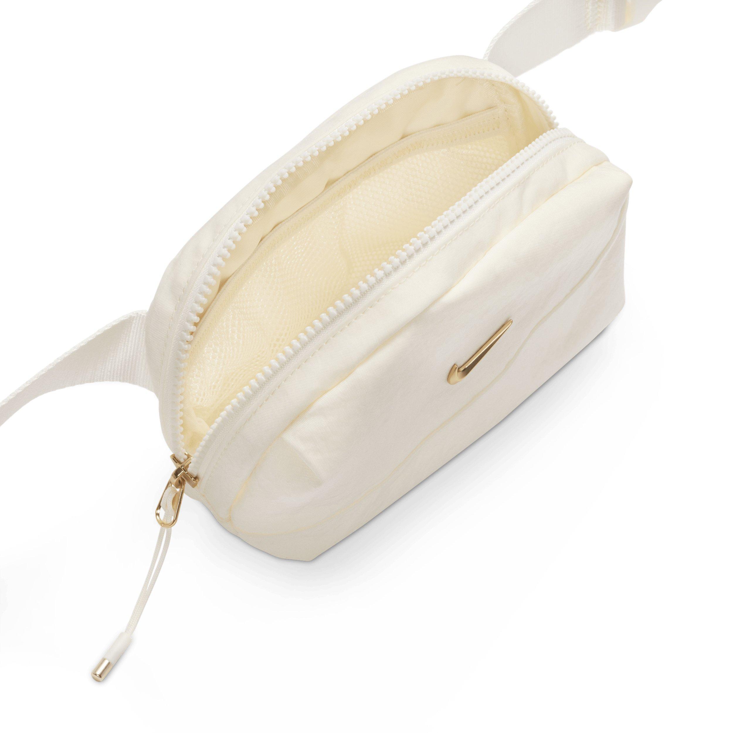 Nike Aura 2L Crossbody Bag - Sail/Sail/Light Transparent Gold - SAIL/SAIL/LT GOLD Thumbnail View 4