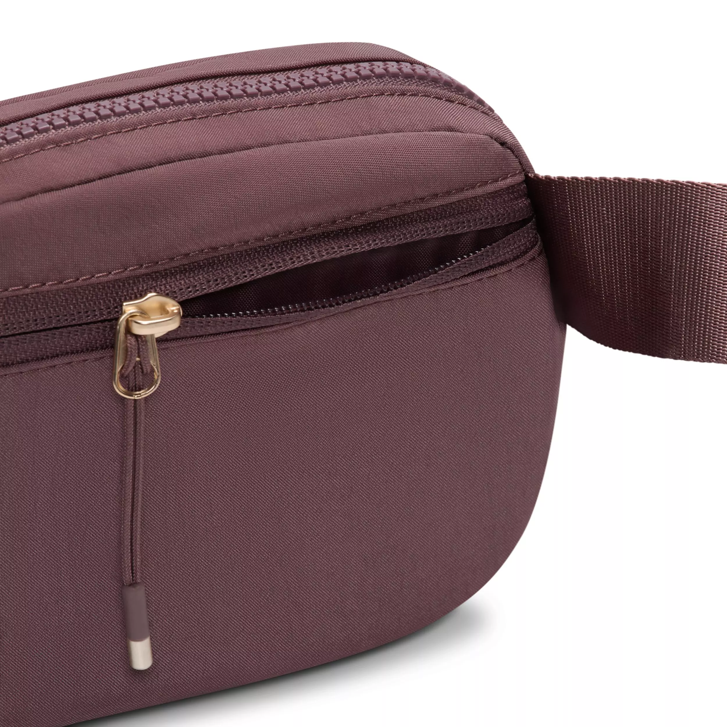 Nike Aura 2L Crossbody Bag - Tattoo/Tattoo/Light Transparent Gold - TATTOO/TATTOO/LT GOLD