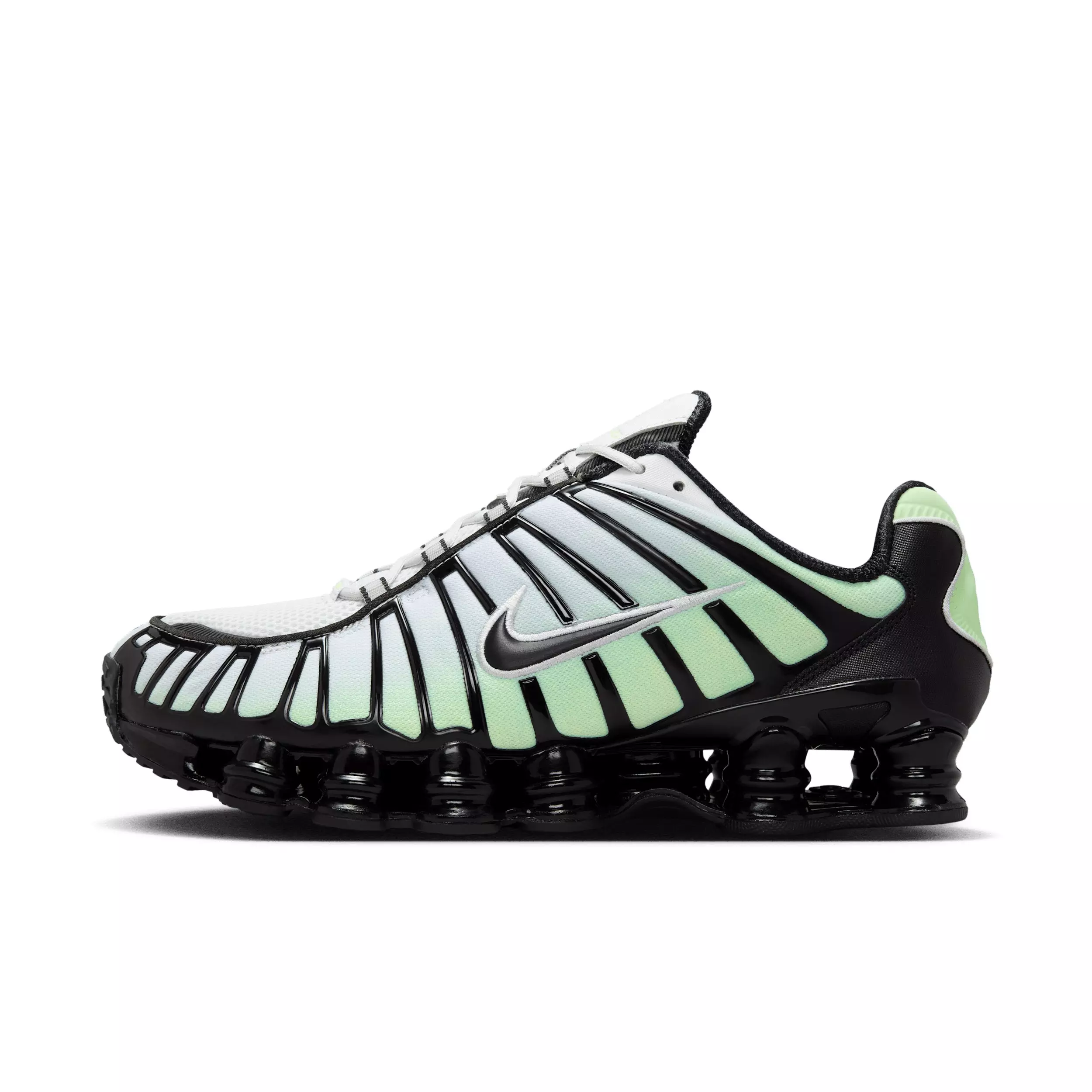 Nike Shox TL "Vapor Green/Photon Dust/Black" Men's Shoe - GREEN/DUST/BLACK