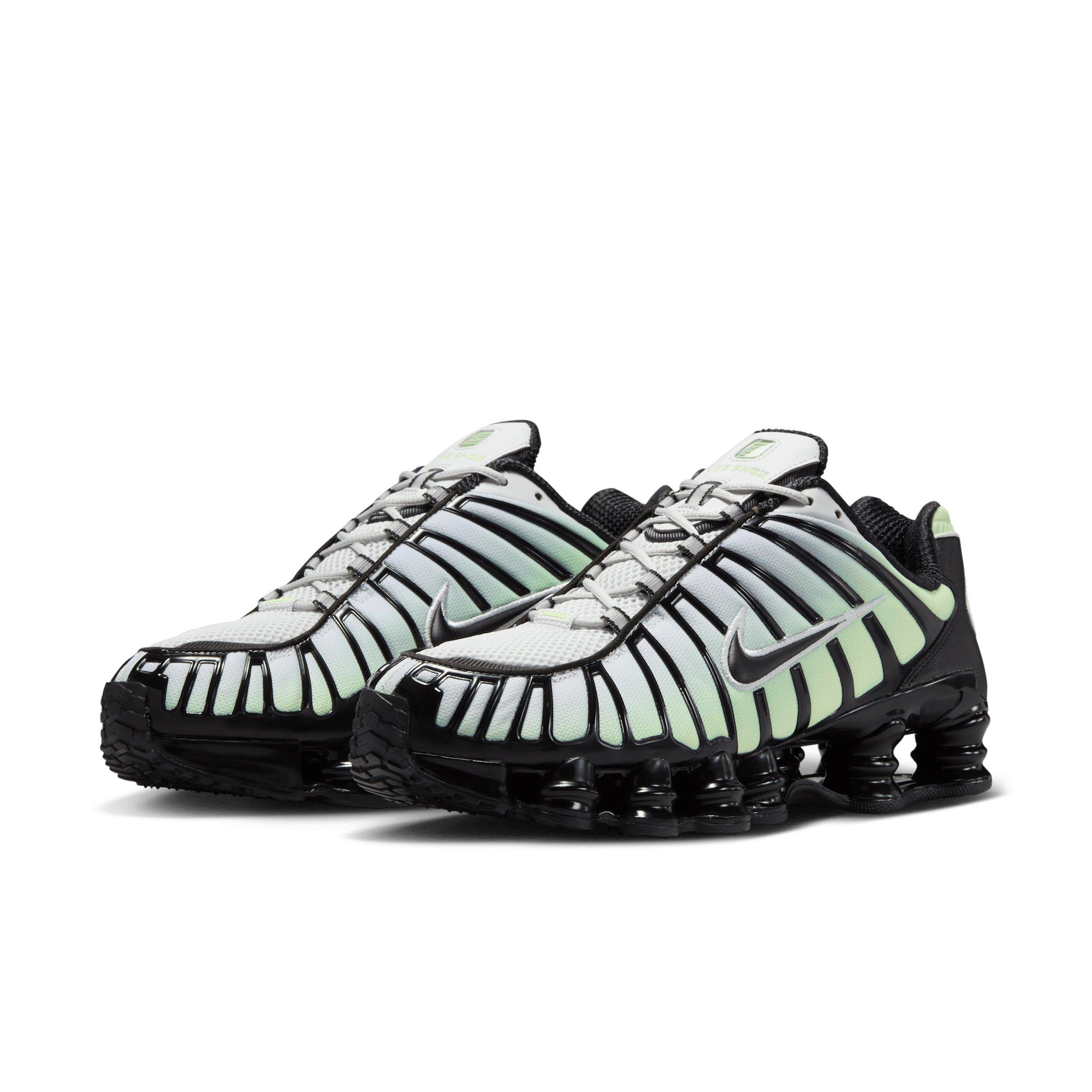 Nike Shox TL "Vapor Green/Photon Dust/Black" Men's Shoe - GREEN/DUST/BLACK Thumbnail View 3