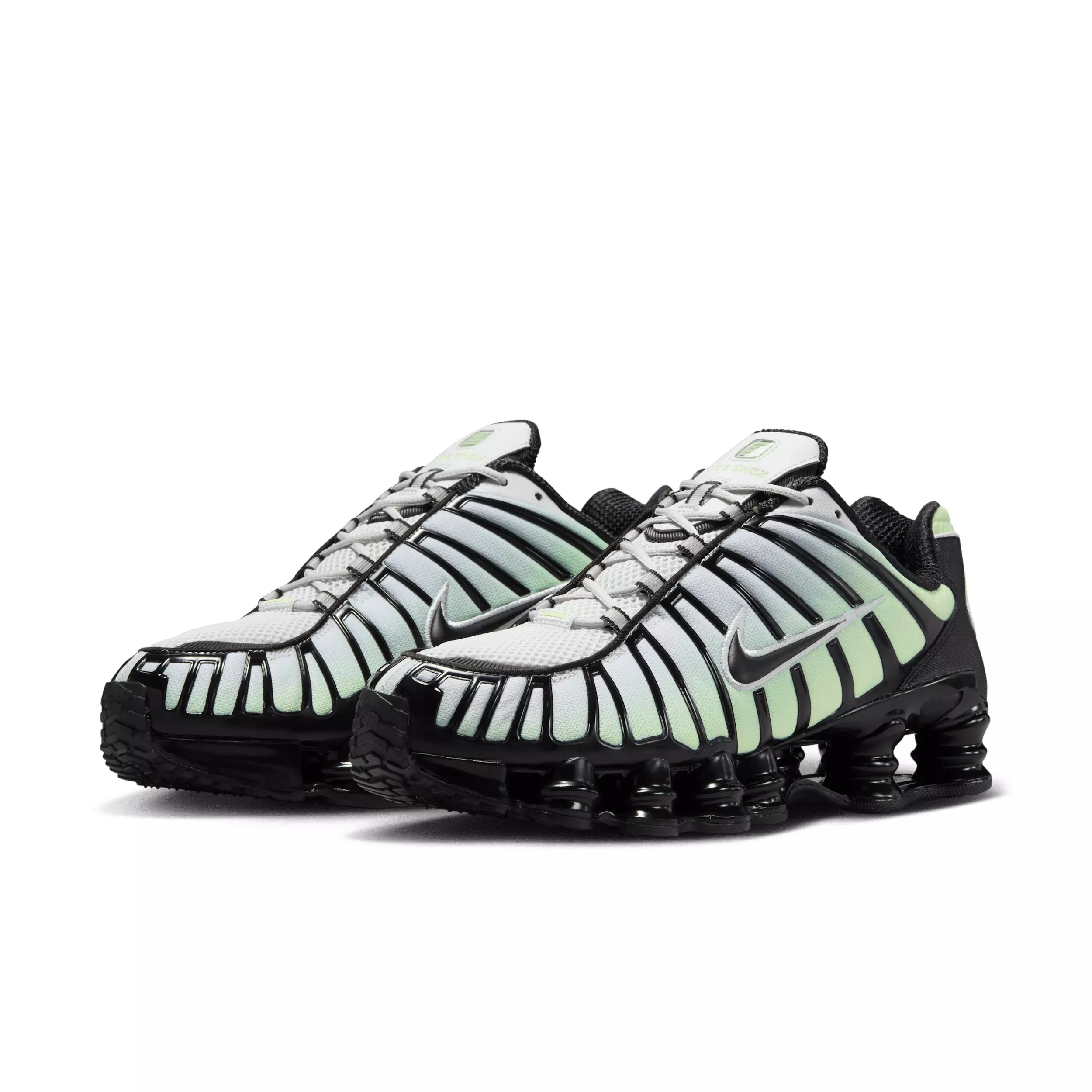 Nike Shox TL "Vapor Green/Photon Dust/Black" Men's Shoe - GREEN/DUST/BLACK