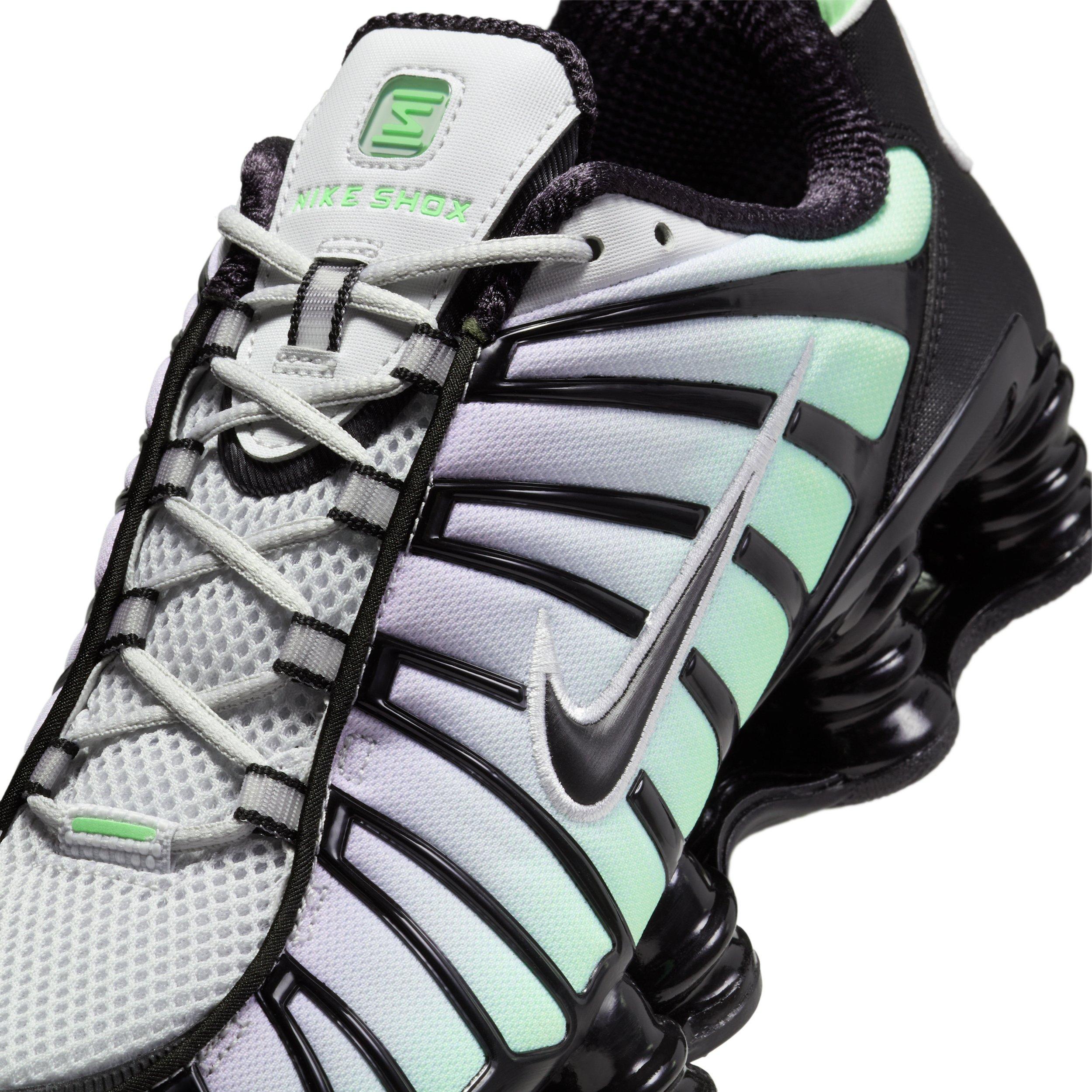 Nike Shox TL "Vapor Green/Photon Dust/Black" Men's Shoe - GREEN/DUST/BLACK Thumbnail View 7