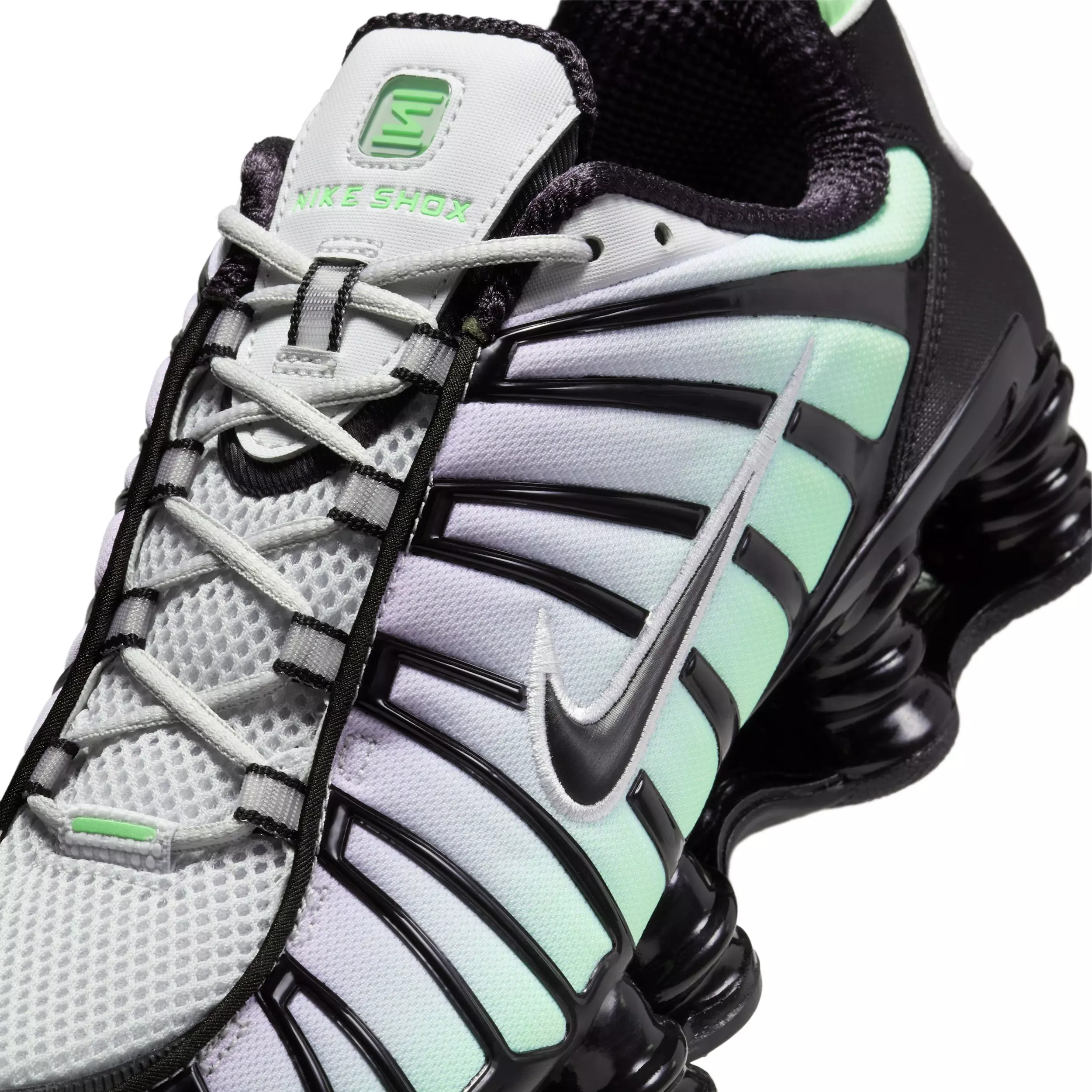 Nike Shox TL "Vapor Green/Photon Dust/Black" Men's Shoe - GREEN/DUST/BLACK