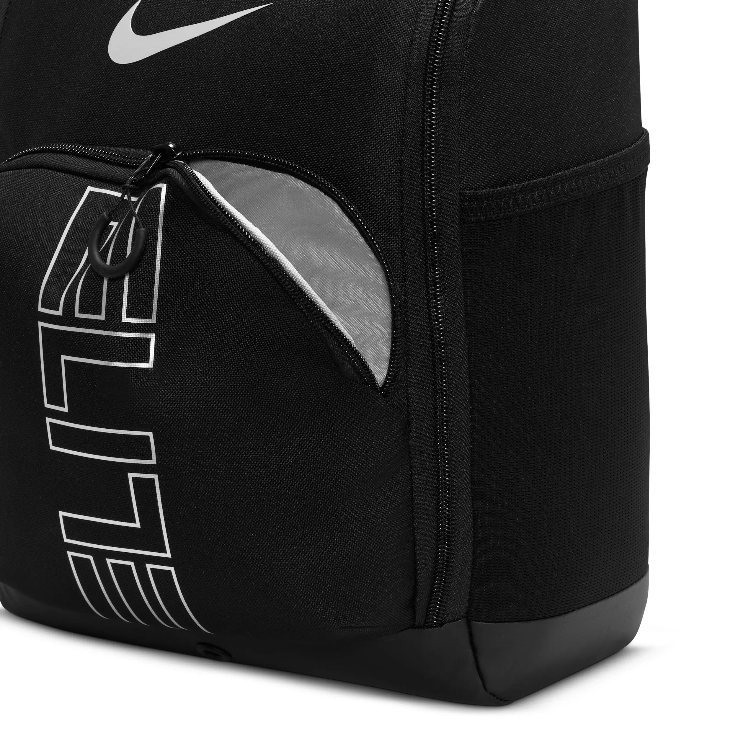 Nike Varsity Elite Bag - Black/Black/Metallic Silver - BLACK/BLACK/SILVER