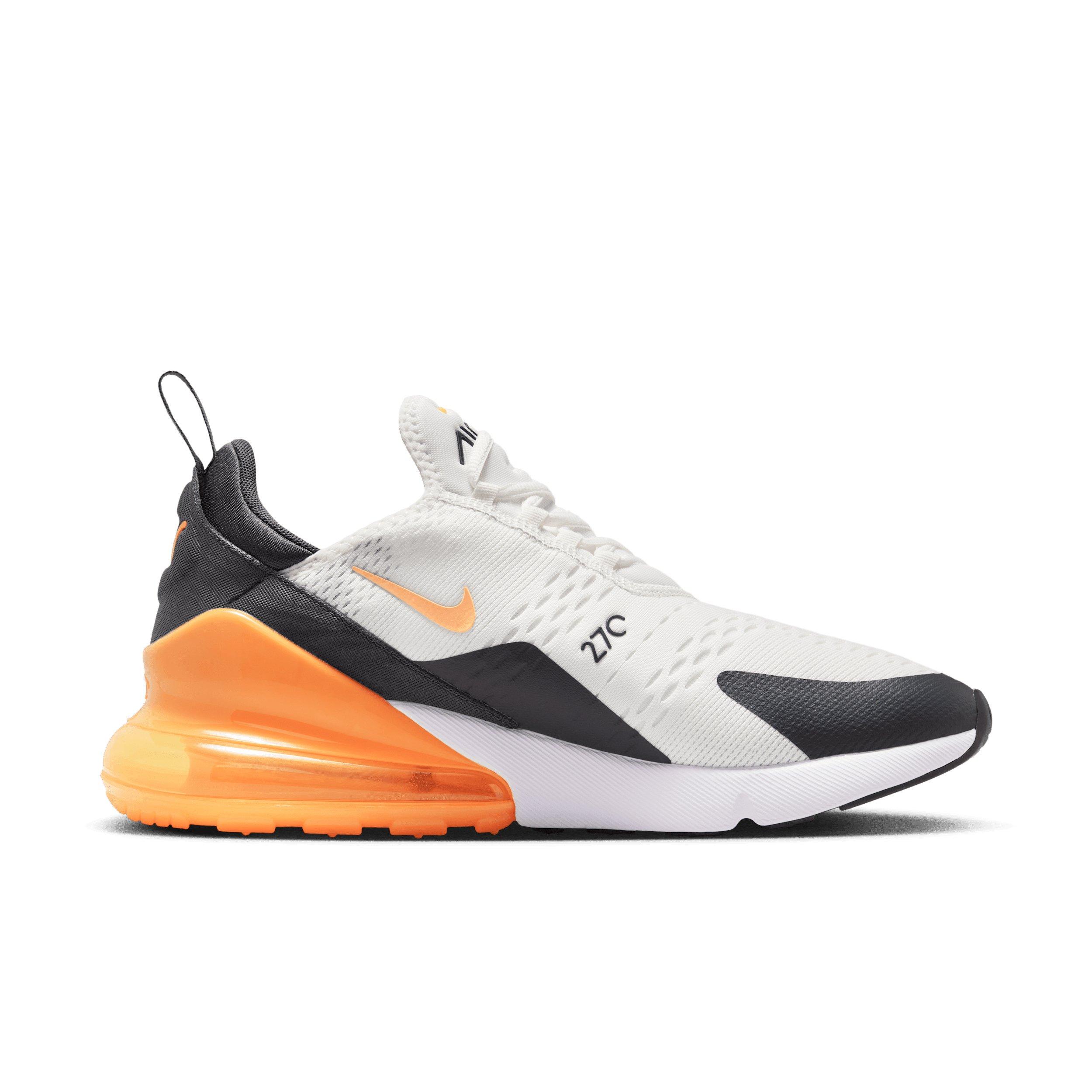 Nike Air Max 270 "Summit White/Anthracite/White/Laser Orange" Men's Shoe - WHITE/ANTHRACITE/WHITE/ORANGE Thumbnail View 1
