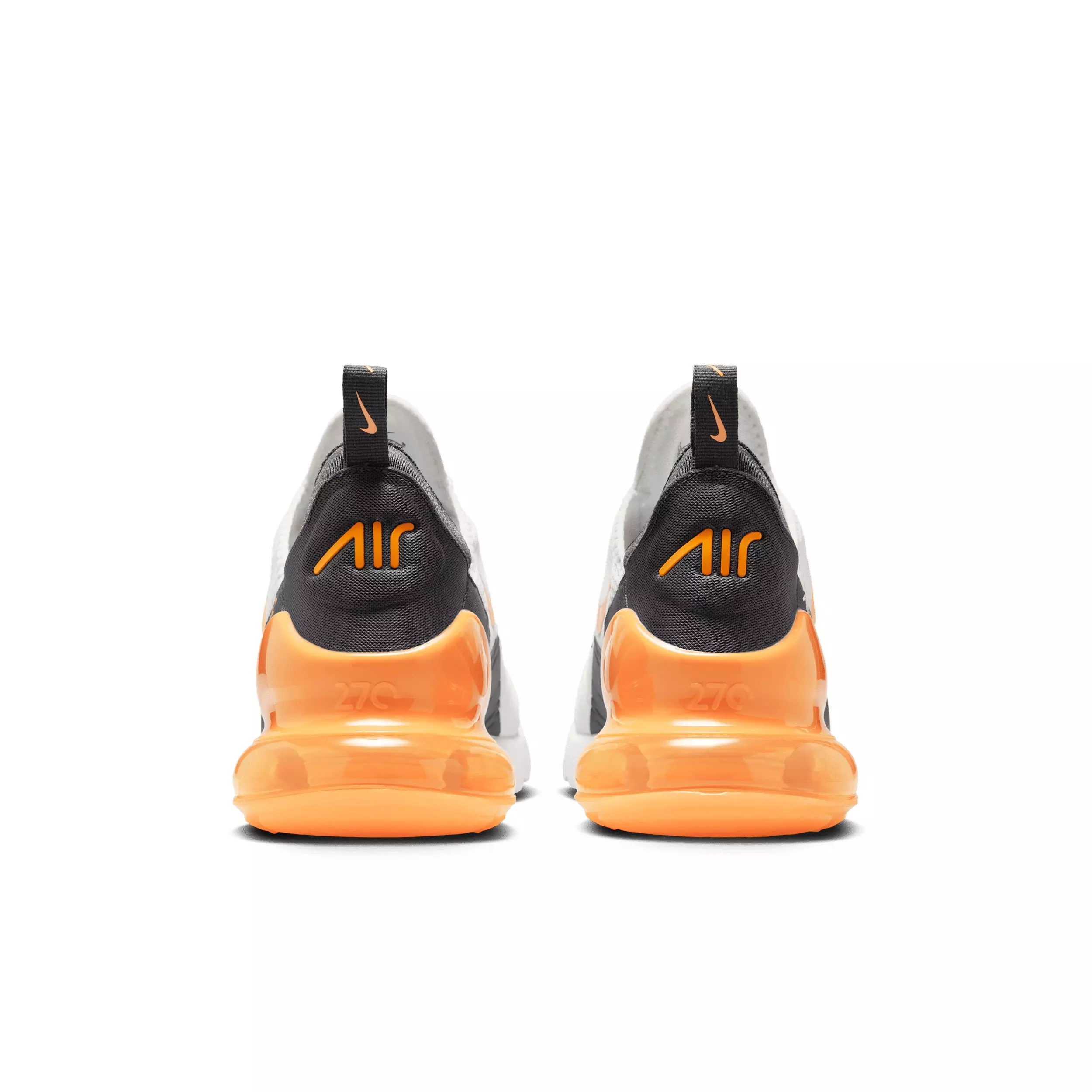 Nike Air Max 270 "Summit White/Anthracite/White/Laser Orange" Men's Shoe - WHITE/ANTHRACITE/WHITE/ORANGE