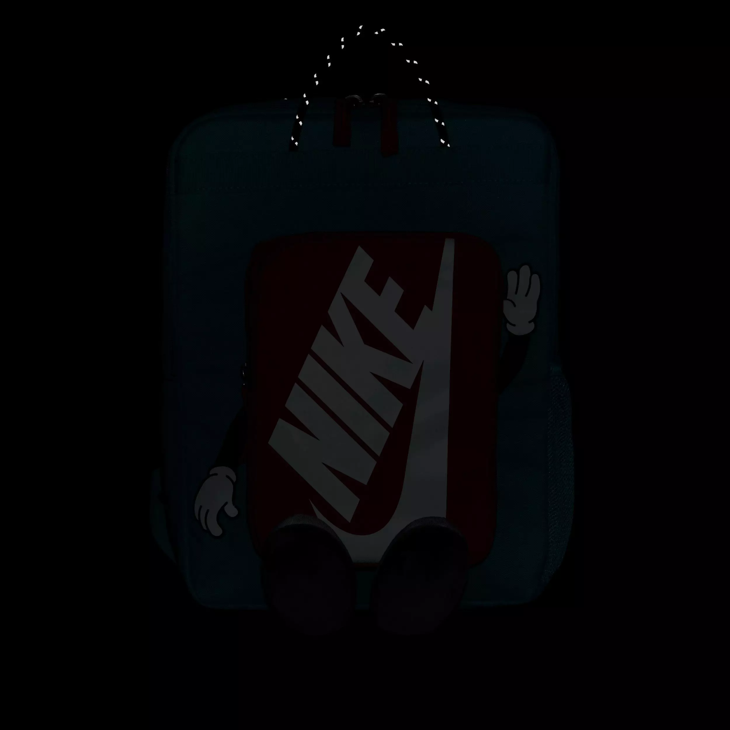 Nike Kids' Boxy Backpack - Dusty Cactus/University Red/White - CACTUS/RED/WHITE