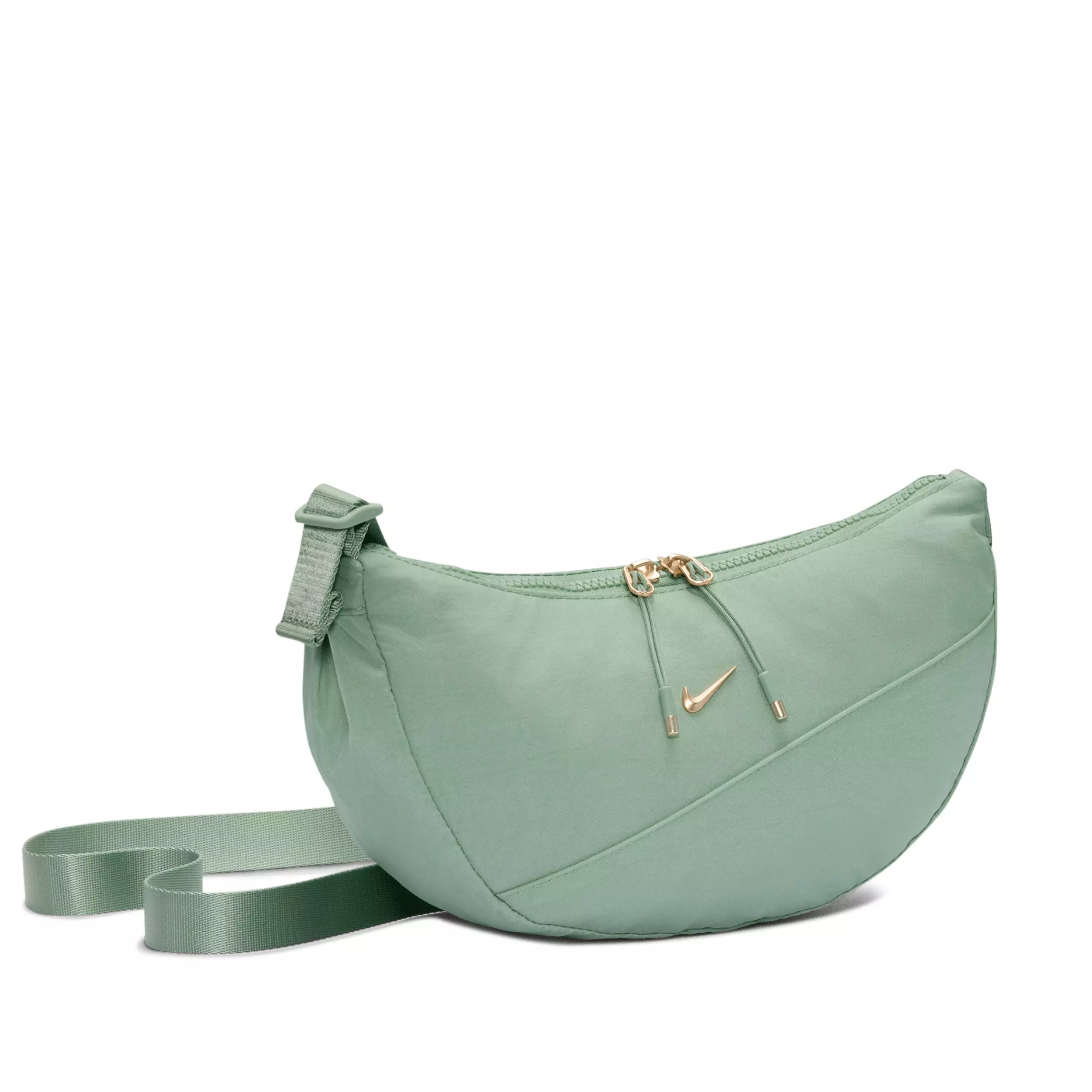 Nike Aura Crescent Crossbody Bag - Steam/Steam/Light Transparent Gold - STEAM/STEAM/LT GOLD