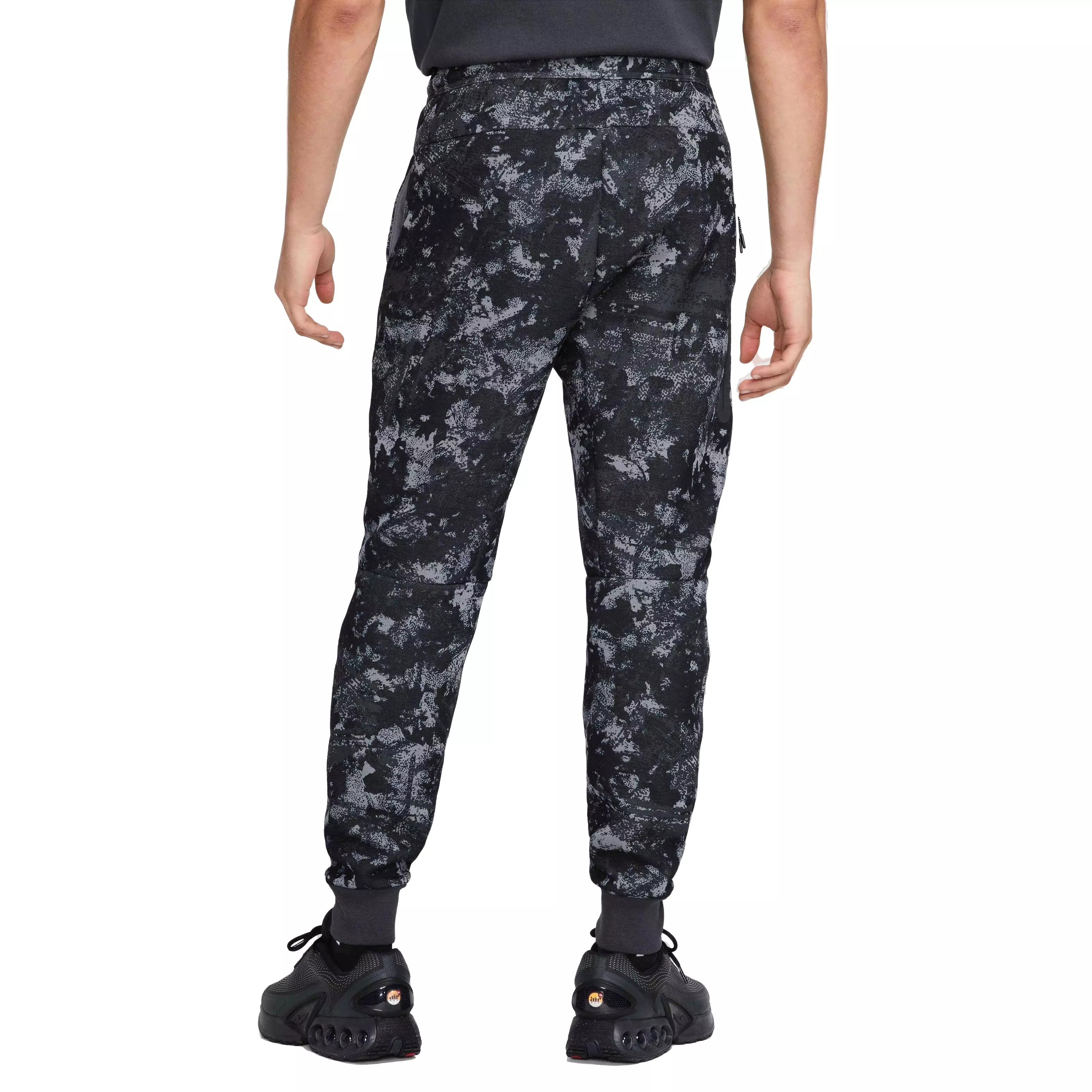 Nike Men's Tech Fleece Gel Camo Joggers - GREY