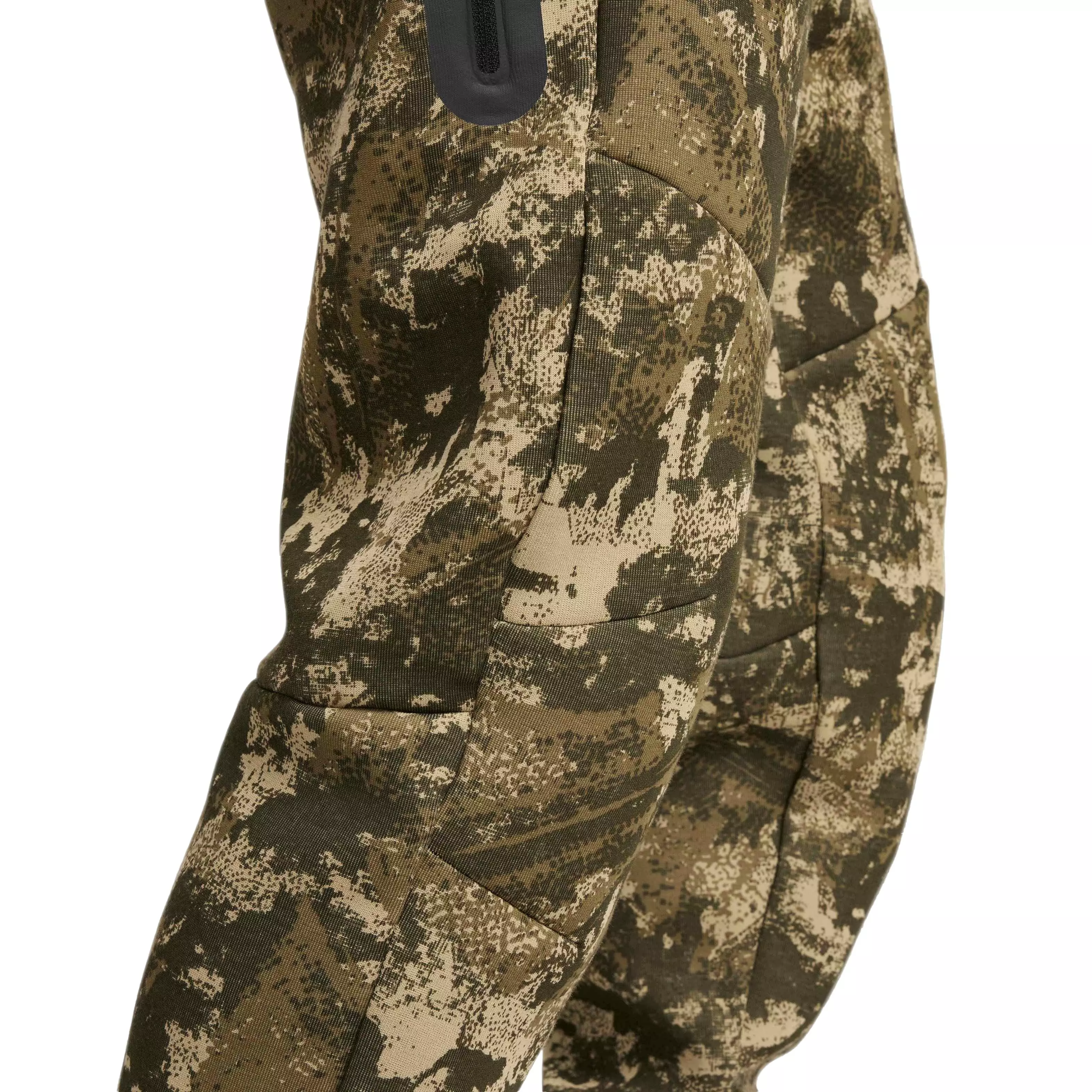 Nike Men's Tech Fleece Gel Camo Joggers - OLIVE