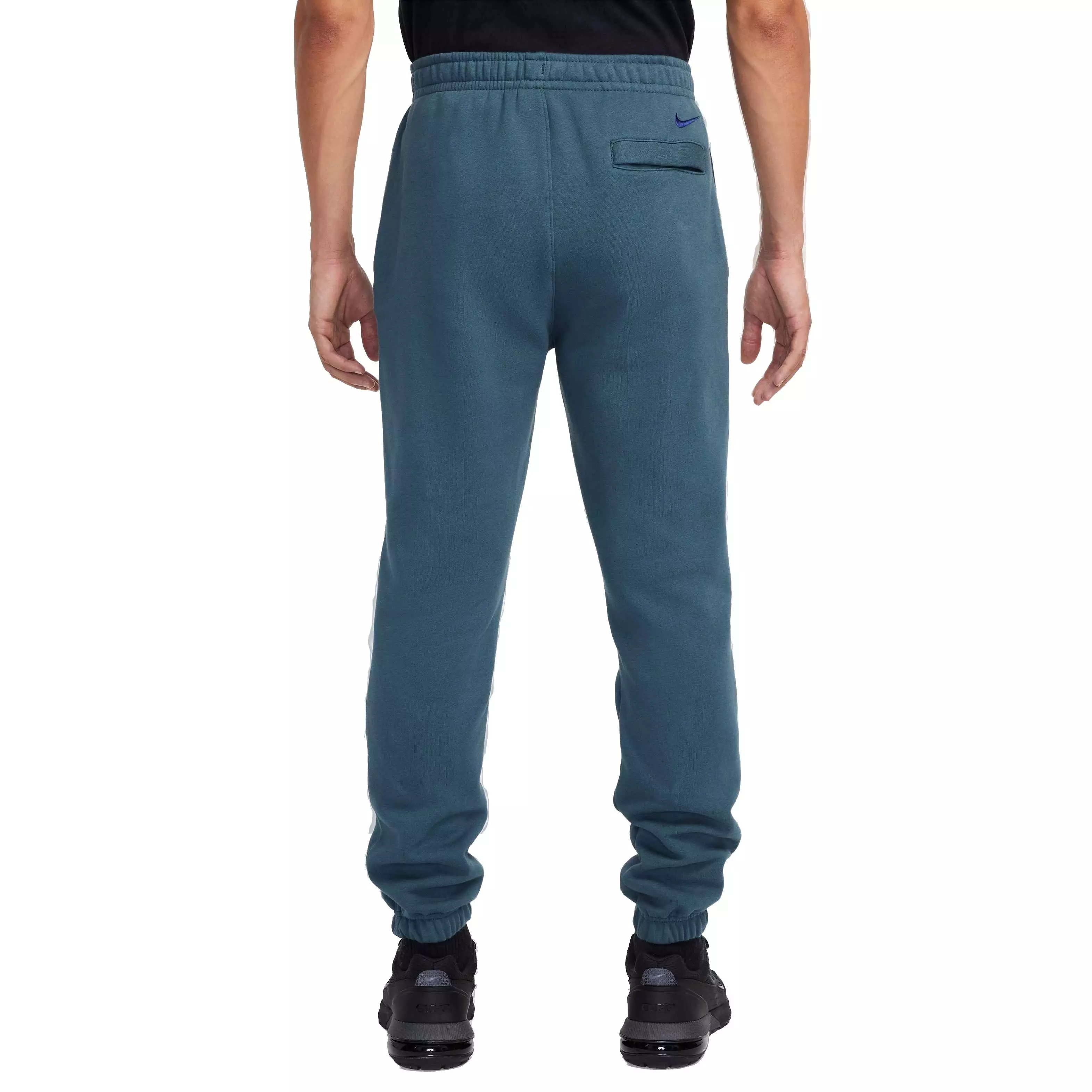 Nike Men's Club Fleece Cuff Pants - Green - GREEN