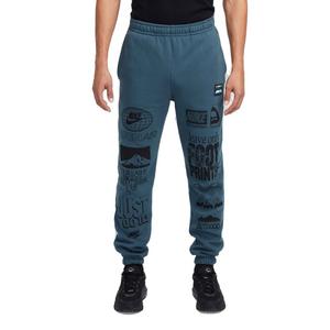 Nike Men's Club Fleece Cuff Pants - Green
