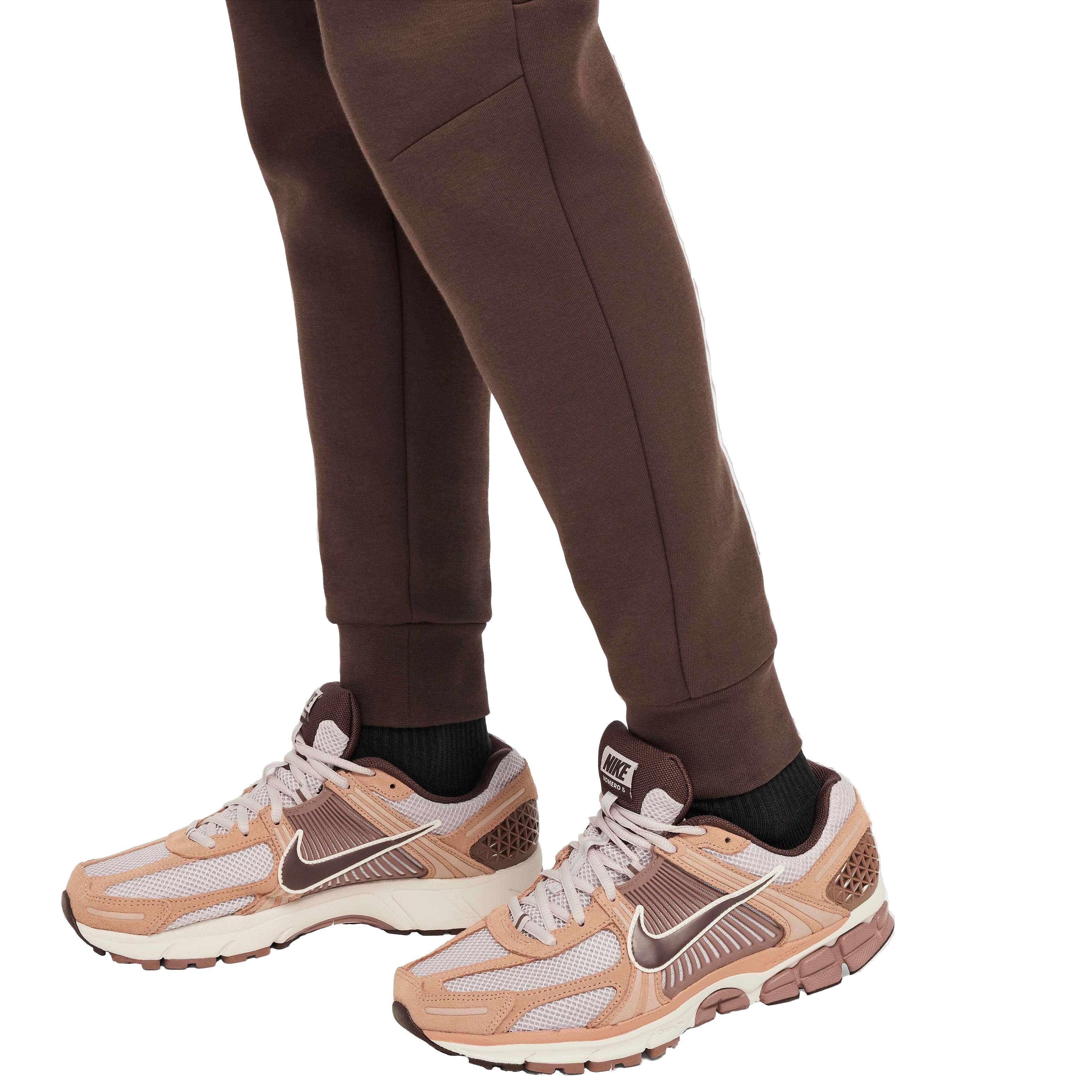 Nike Men's Tech Fleece Joggers - BROWN Thumbnail View 6