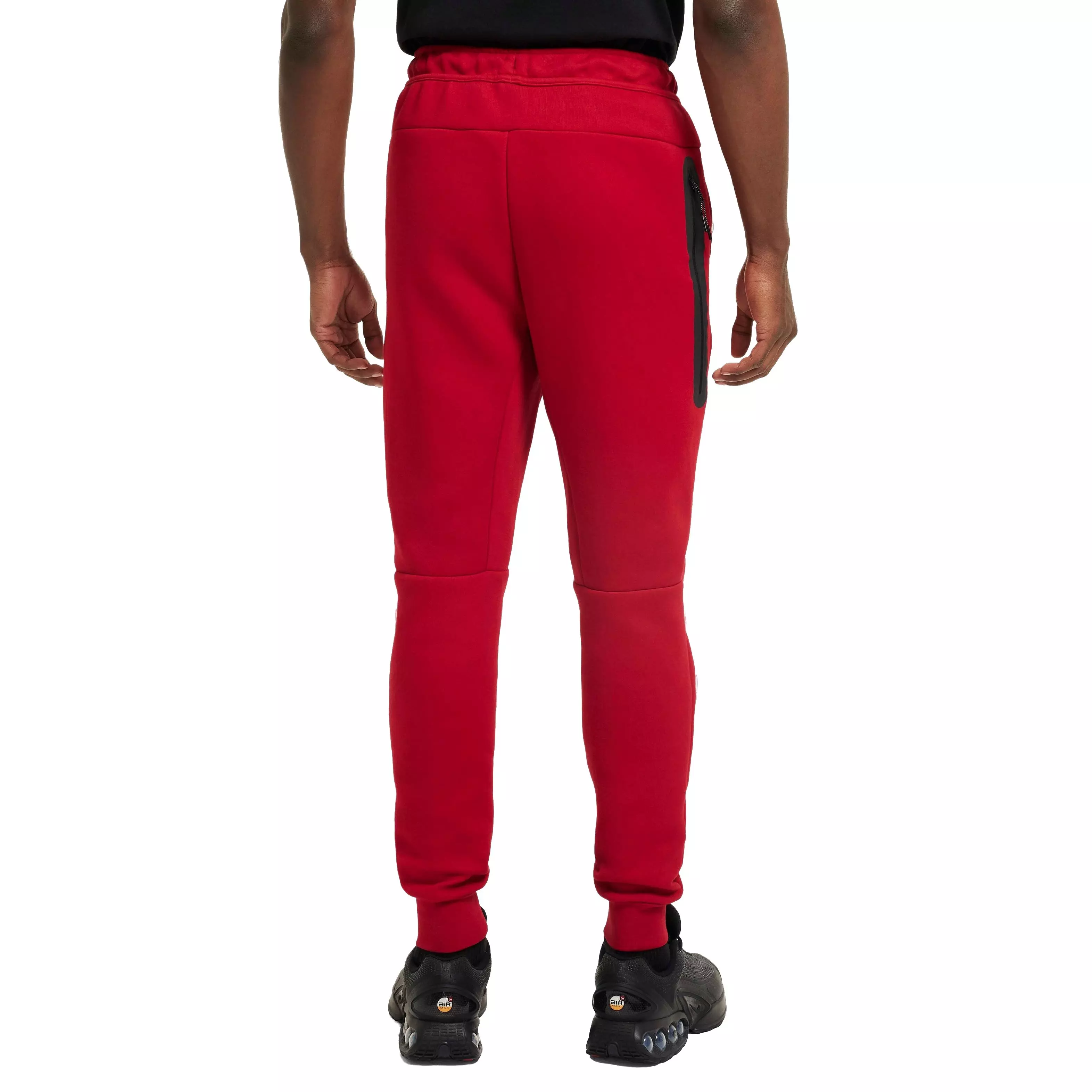 Nike Men's Fleece Tech Joggers - RED